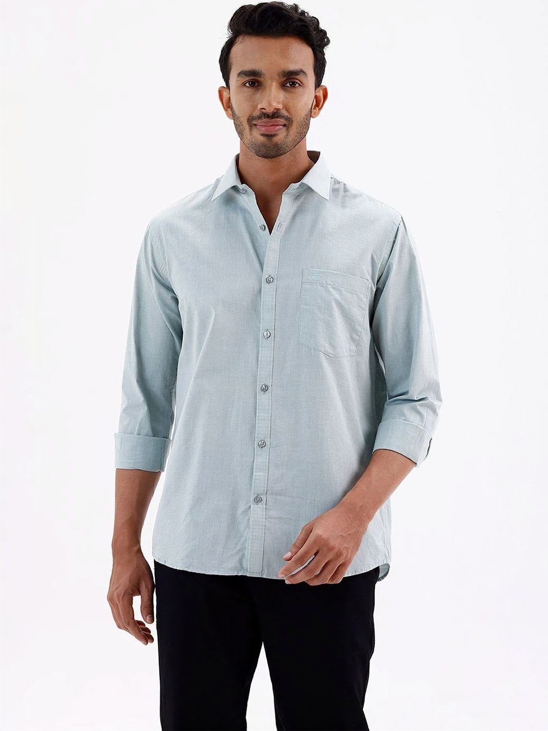 ARISER Men Smart Slim Fit Casual Shirt - default view