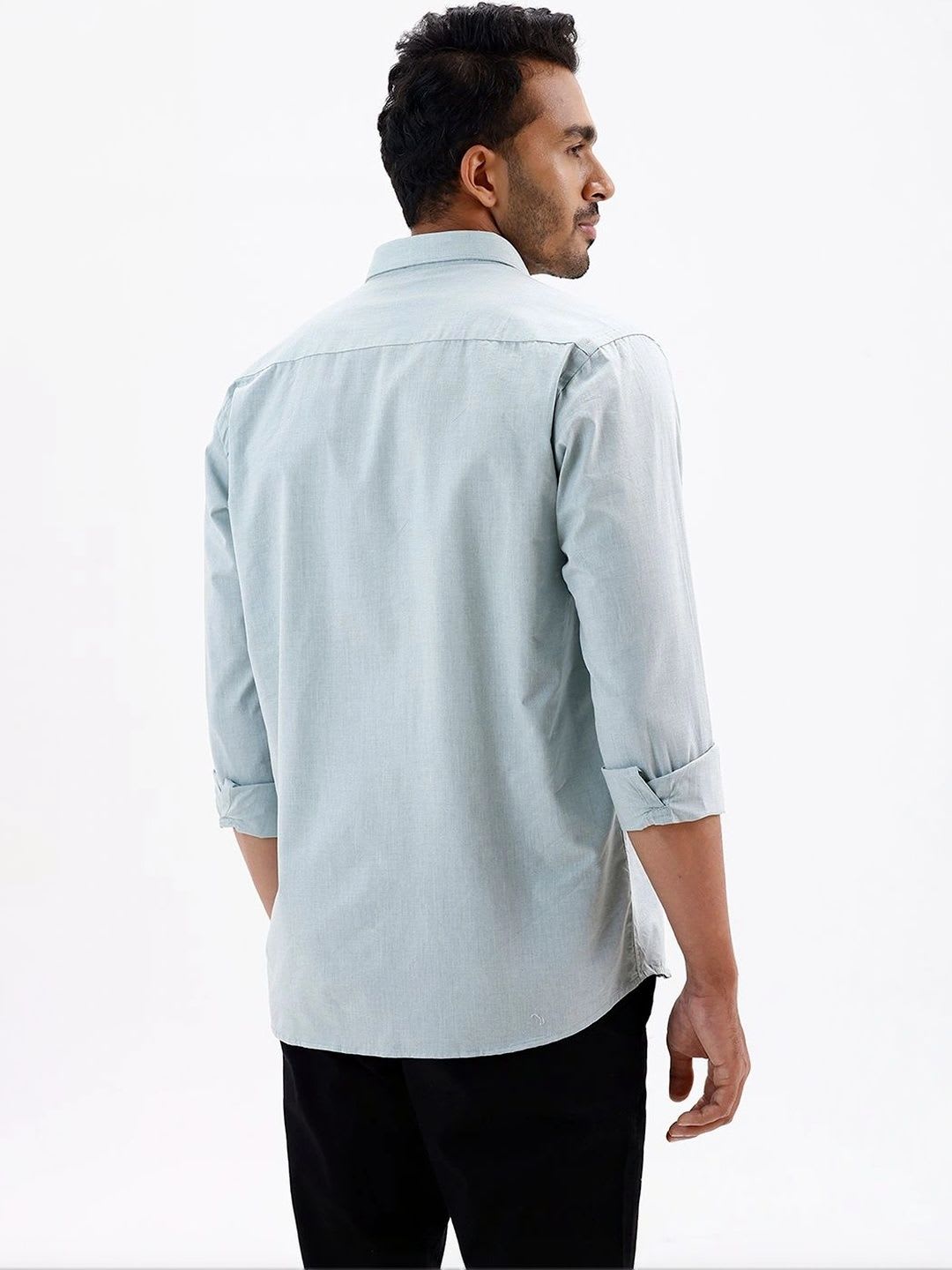 ARISER Men Smart Slim Fit Casual Shirt - right view
