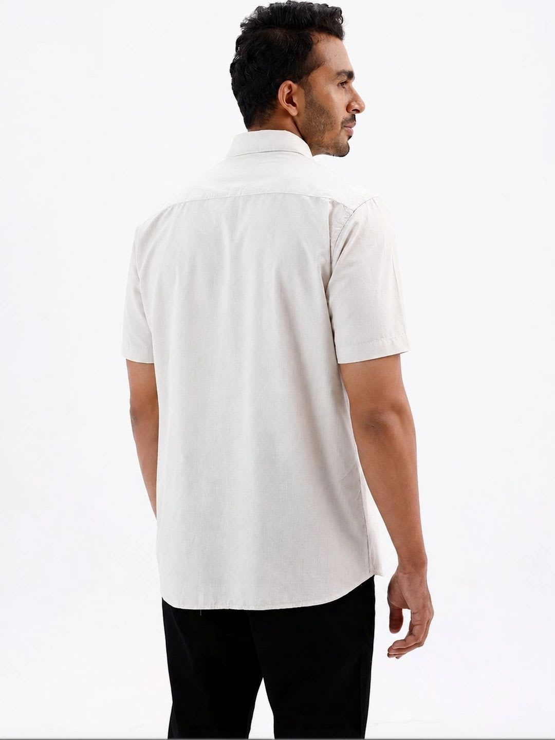 ARISER Men Smart Slim Fit Casual Shirt - left view
