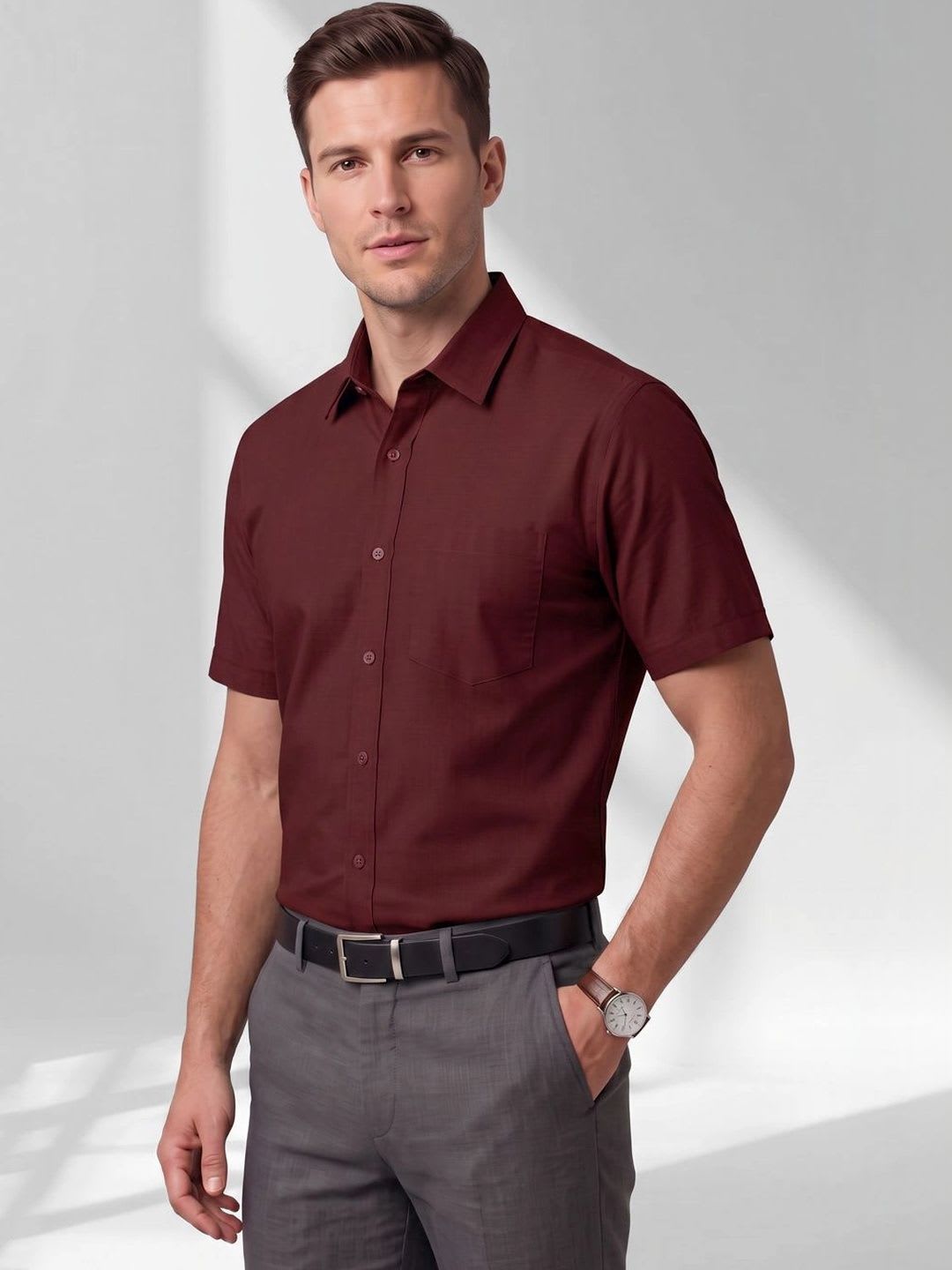 Cottonking Men Casual Shirt - default view