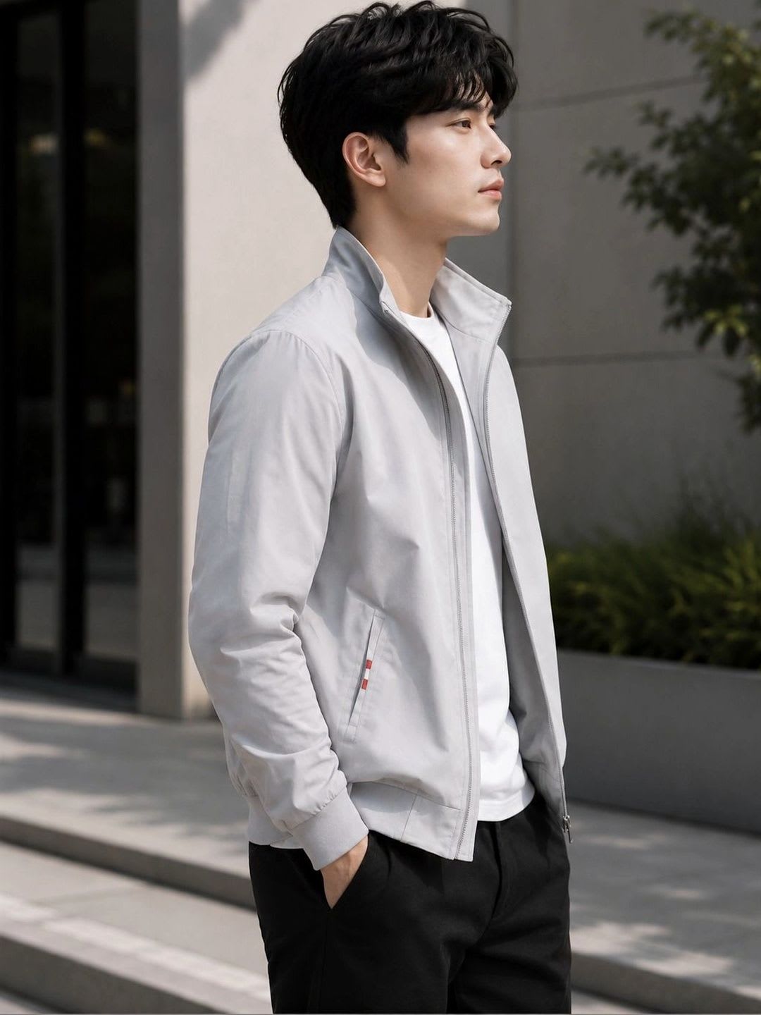 Mast & Harbour Men Bomber Jacket - left view