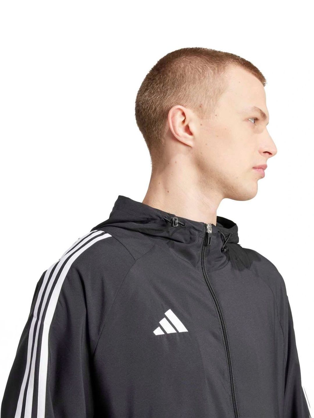 ADIDAS Men Colourblocked Lightweight Sporty Jacket - left view