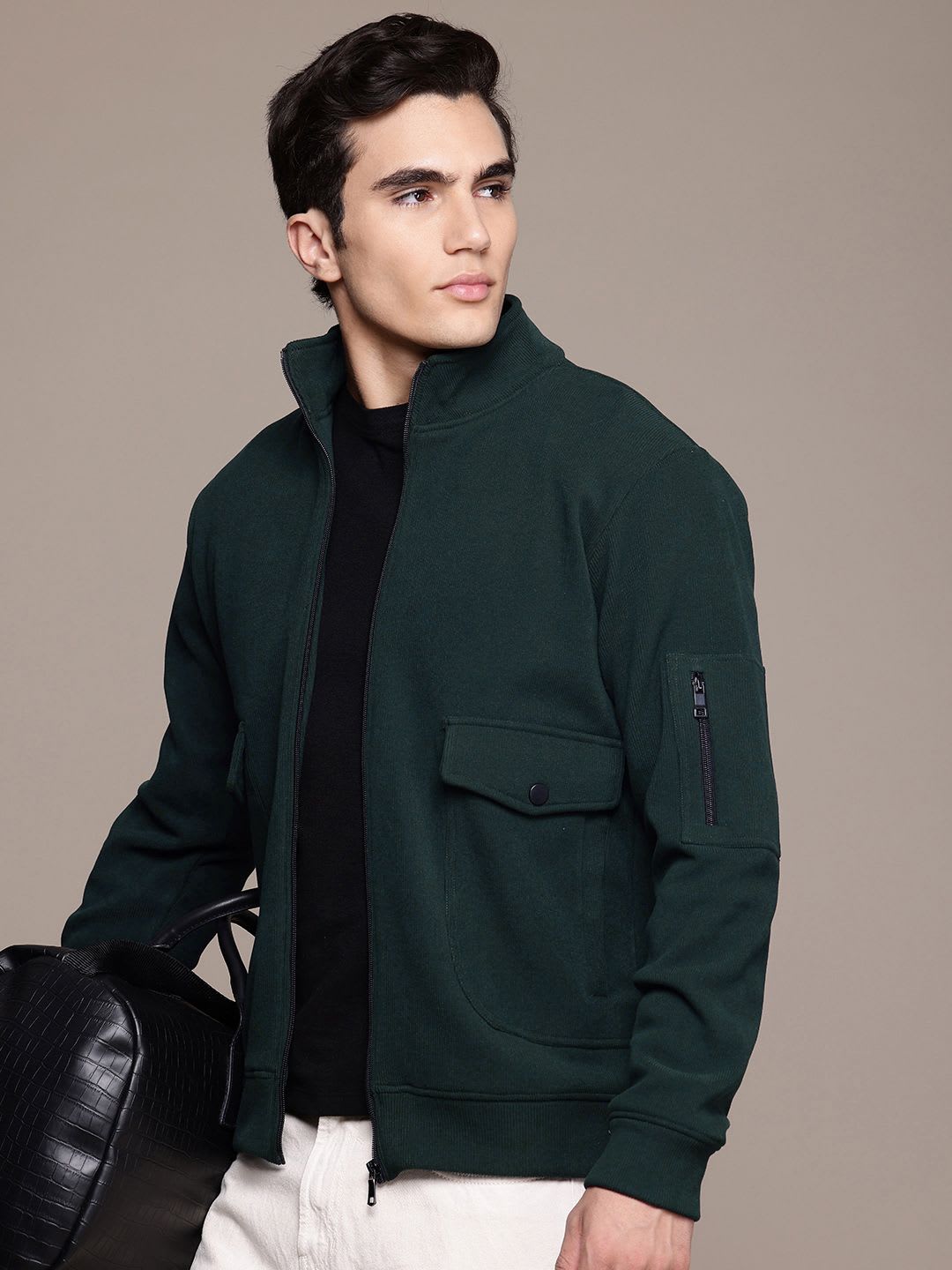 French Connection Outdoor Open Front Jacket - default view