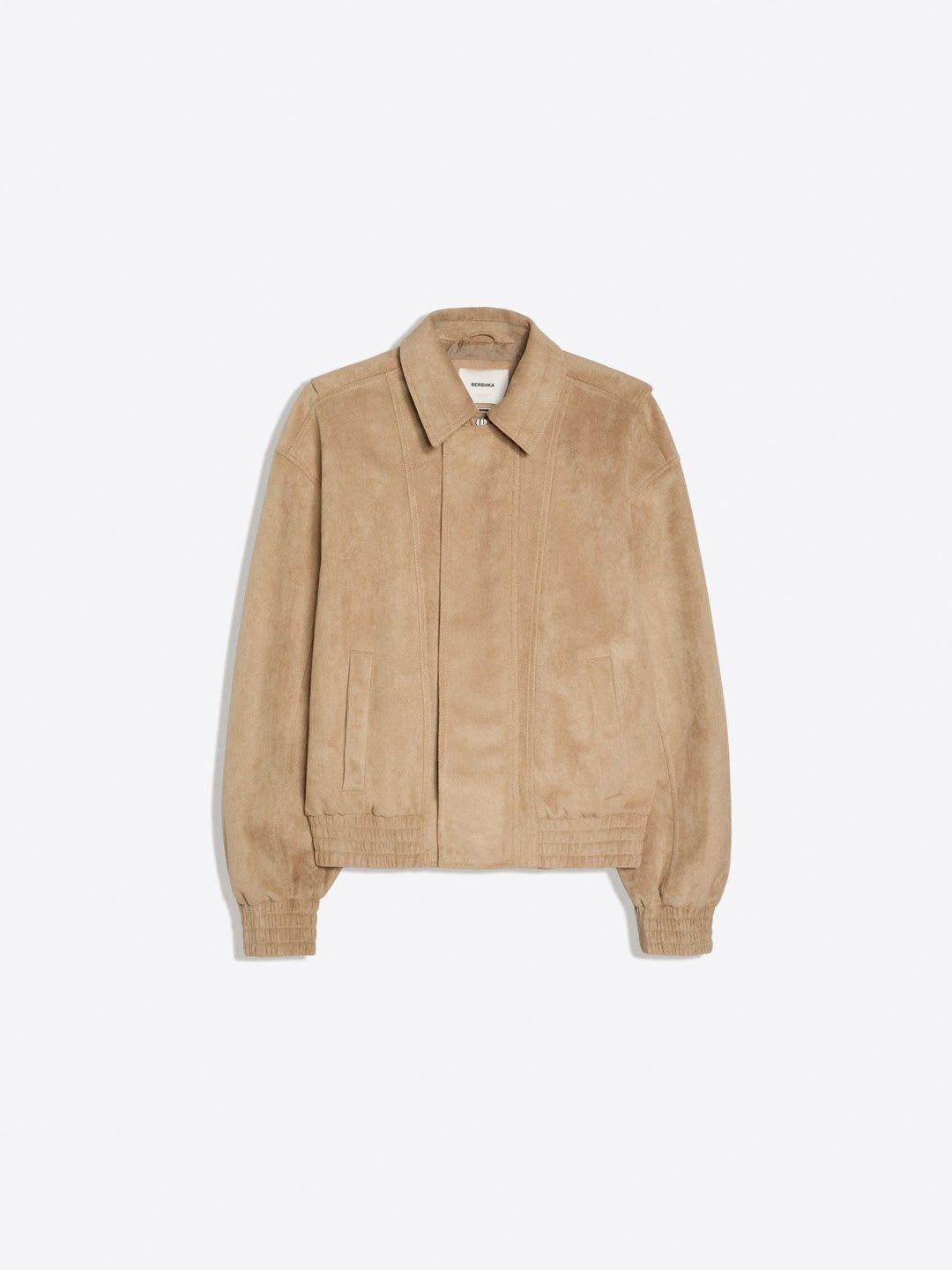 Bershka Faux Suede Jacket - right view