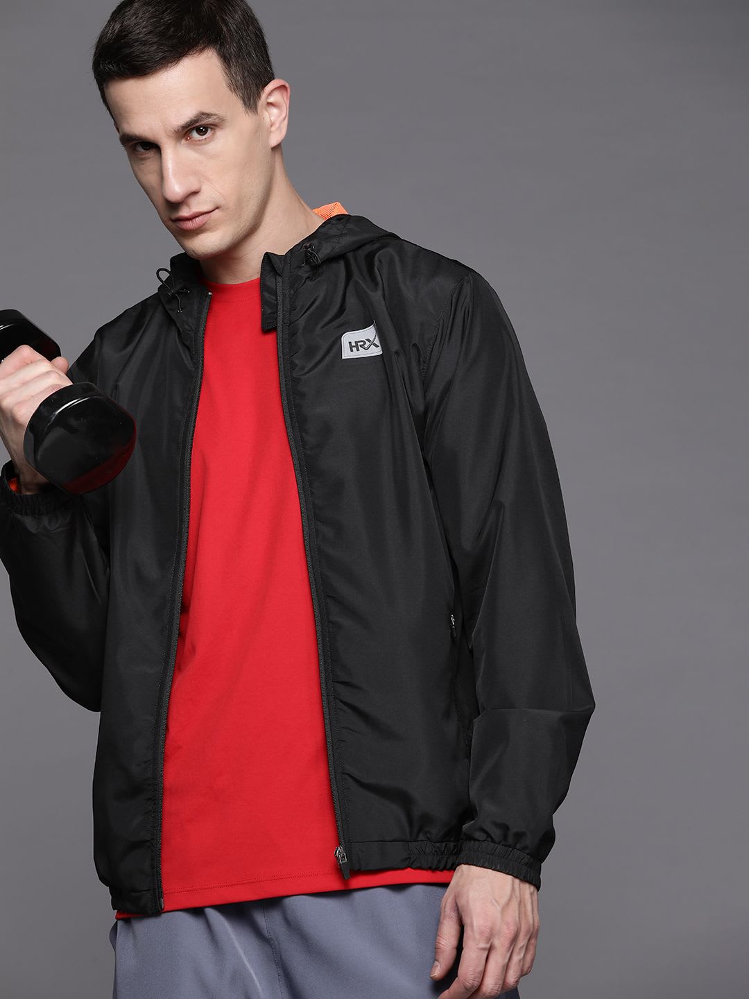 HRX by Hrithik Roshan Men Windcheater Running Sporty Jacket - default view