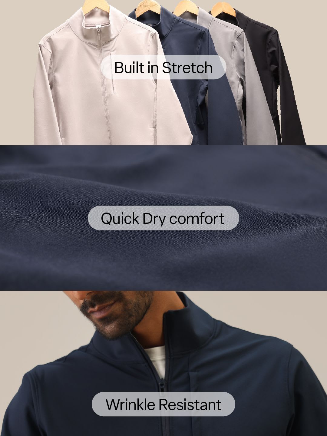 Blissclub Men's The Legendary Jacket - back view