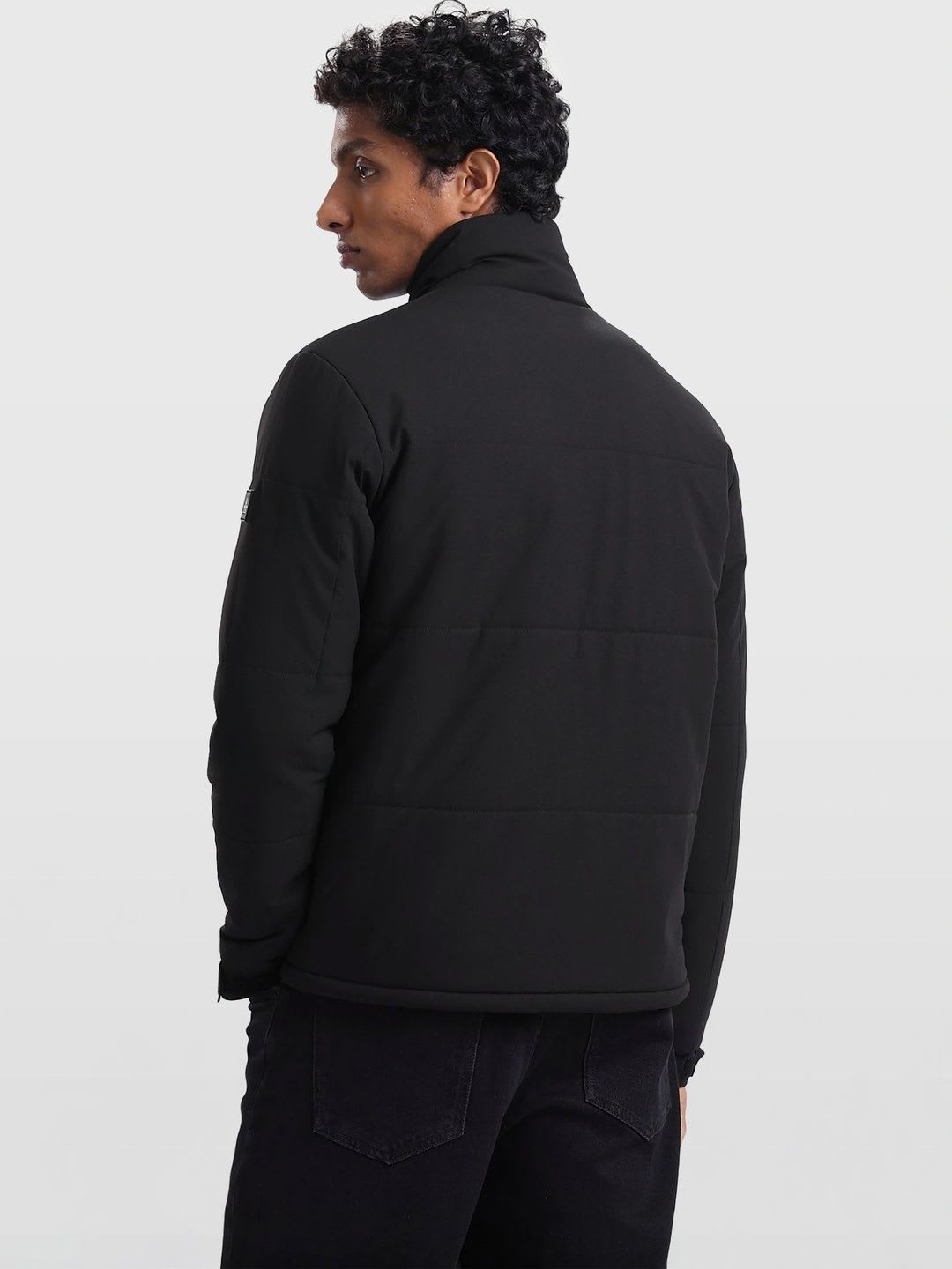 Arrow Sport High Neck Puffer Jacket - right view