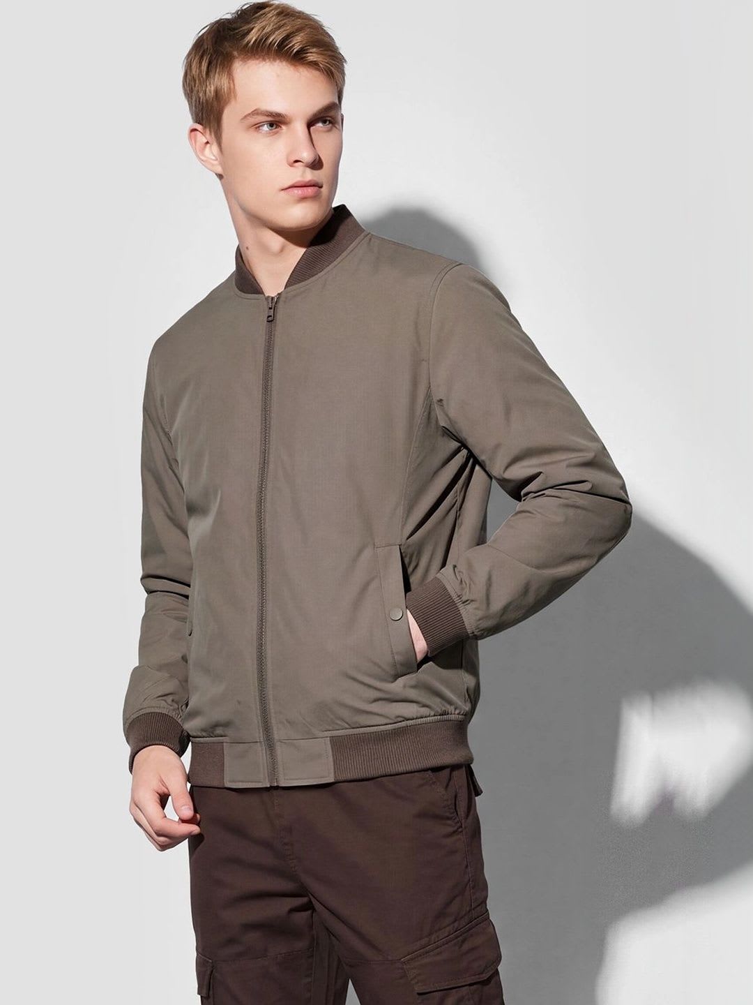 Fame Forever by Lifestyle Men Lightweight Bomber Jacket - back view