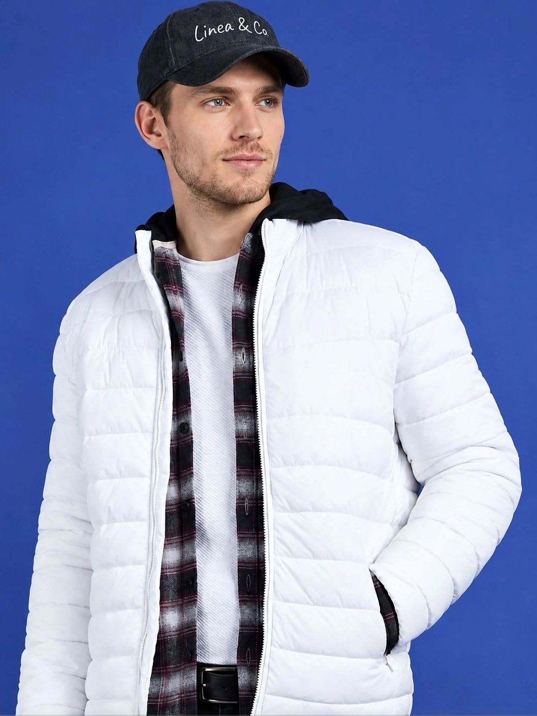 Roadster Men Outdoor Puffer Jacket - default view