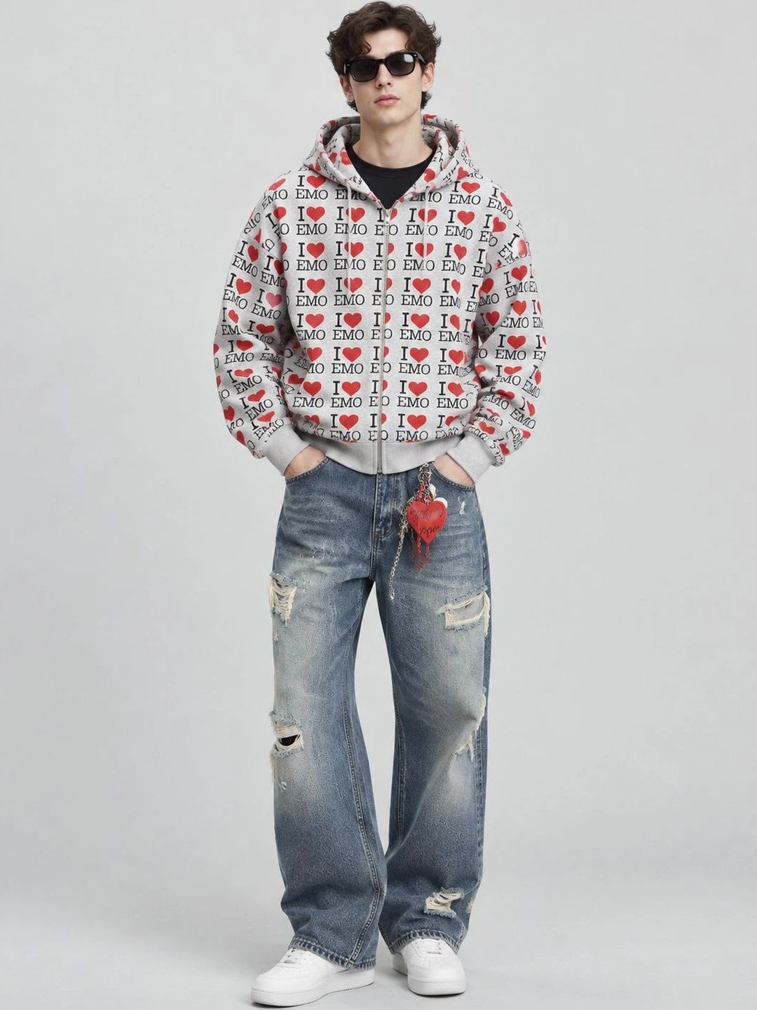 Suo Men Open Front Jacket - right view