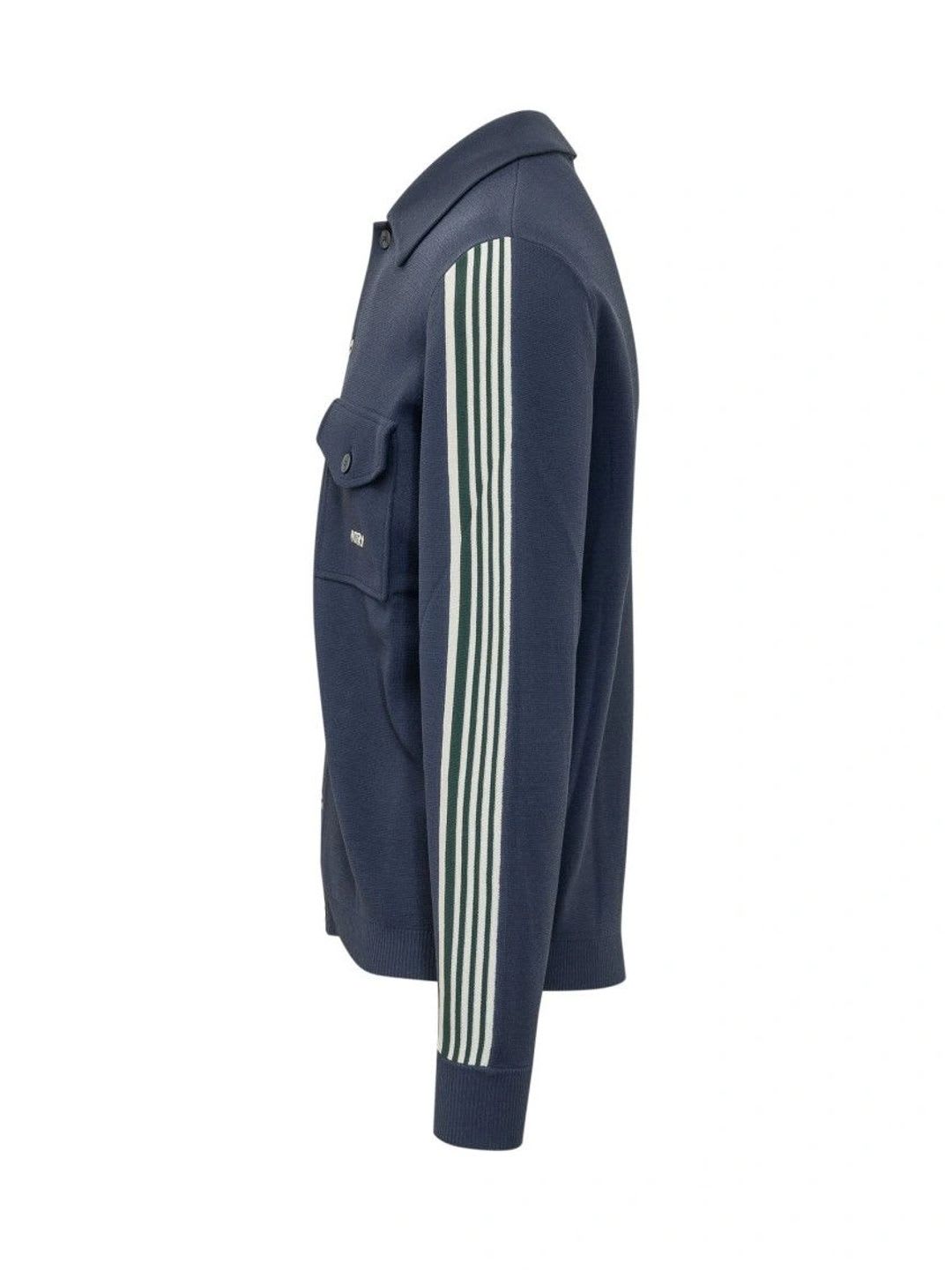 Autry Men Woollen Knitted Jacket - back view