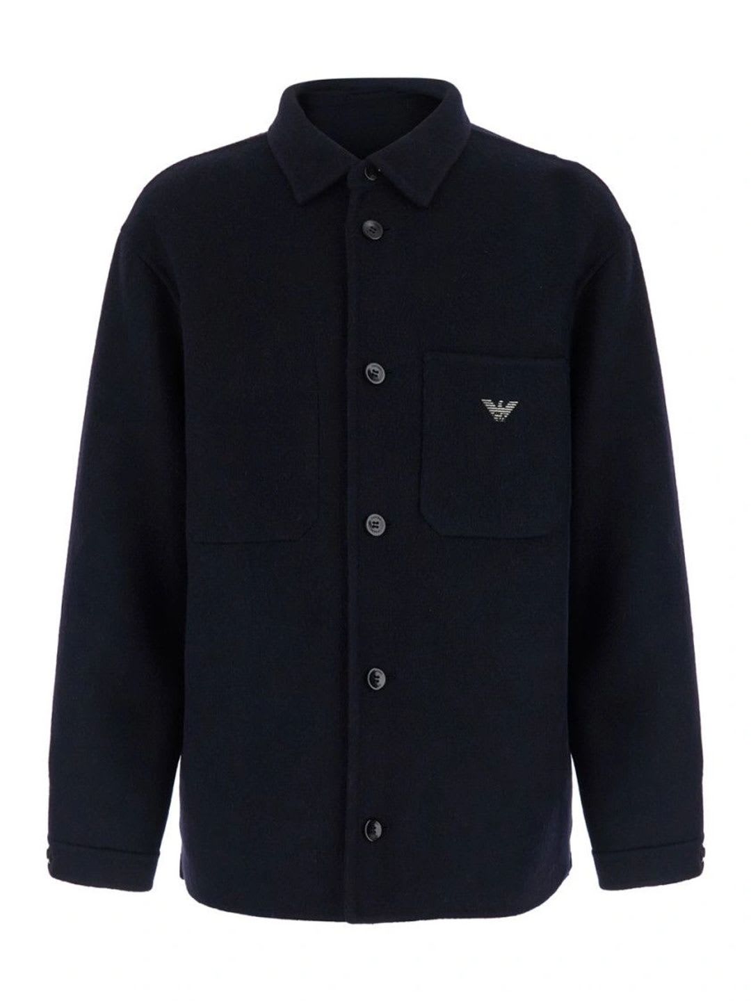 Emporio Armani Men Woollen Woven Jacket - default view