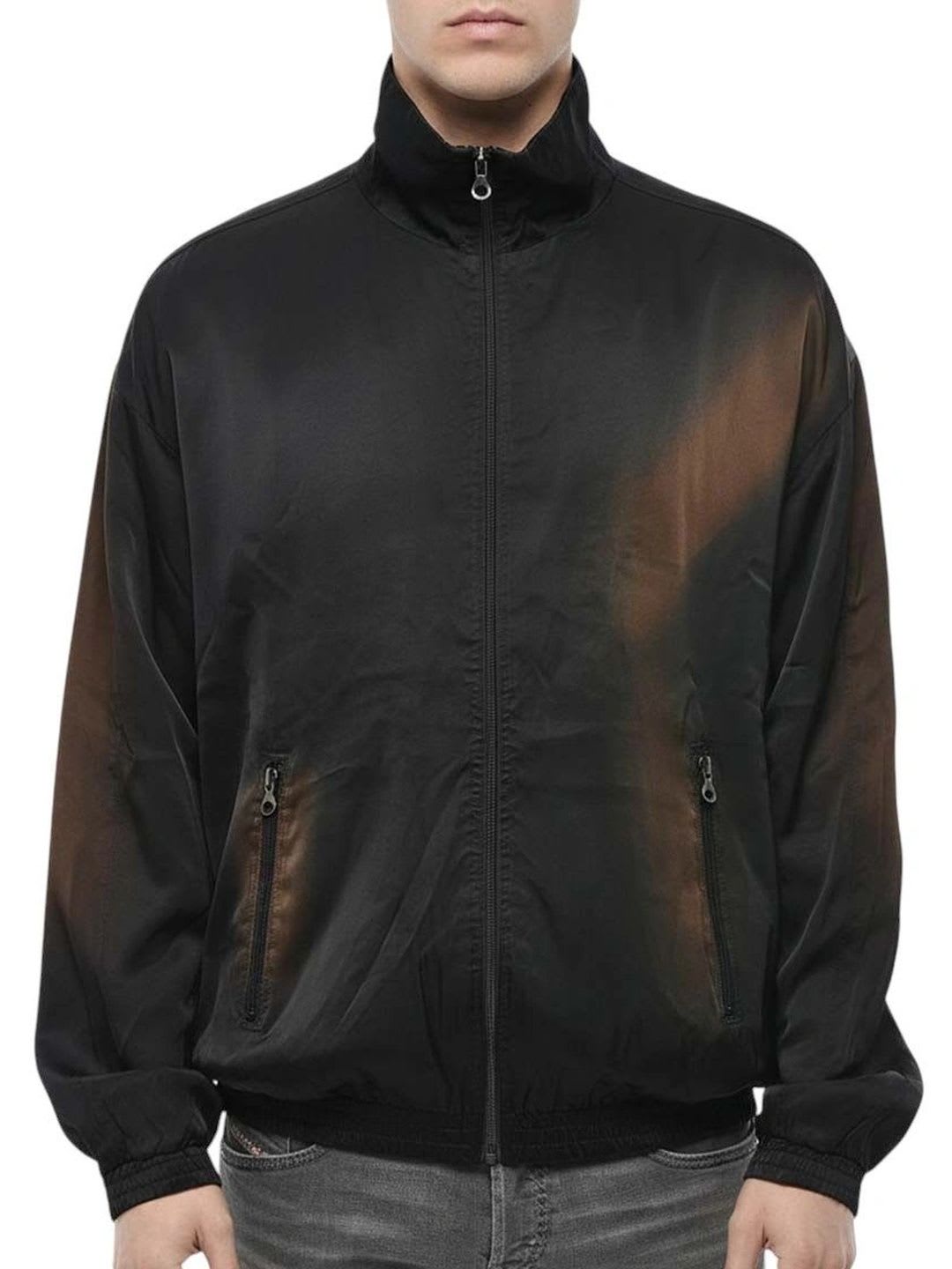 DIESEL Men Colourblocked Bomber Jacket - default view