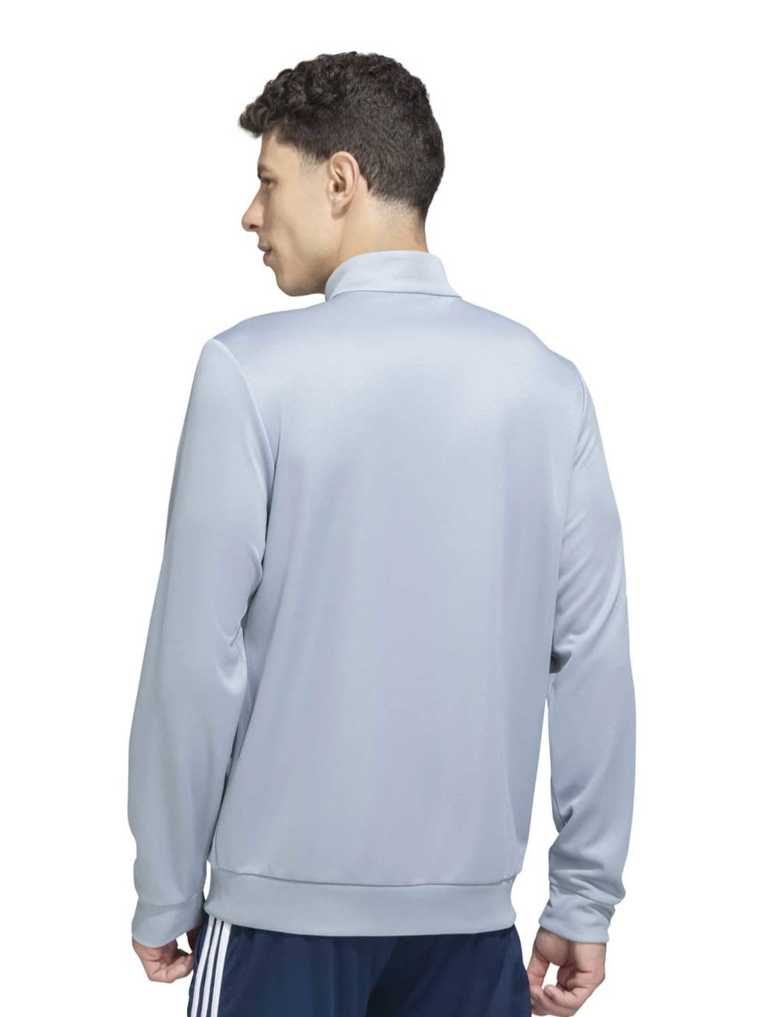 ADIDAS M 3S Logo Printed High Neck Sweatshirt - right view