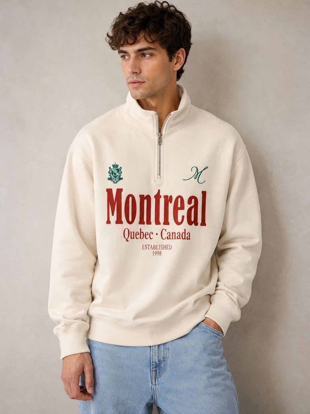 Mast & Harbour Men Printed Sweatshirt - default view