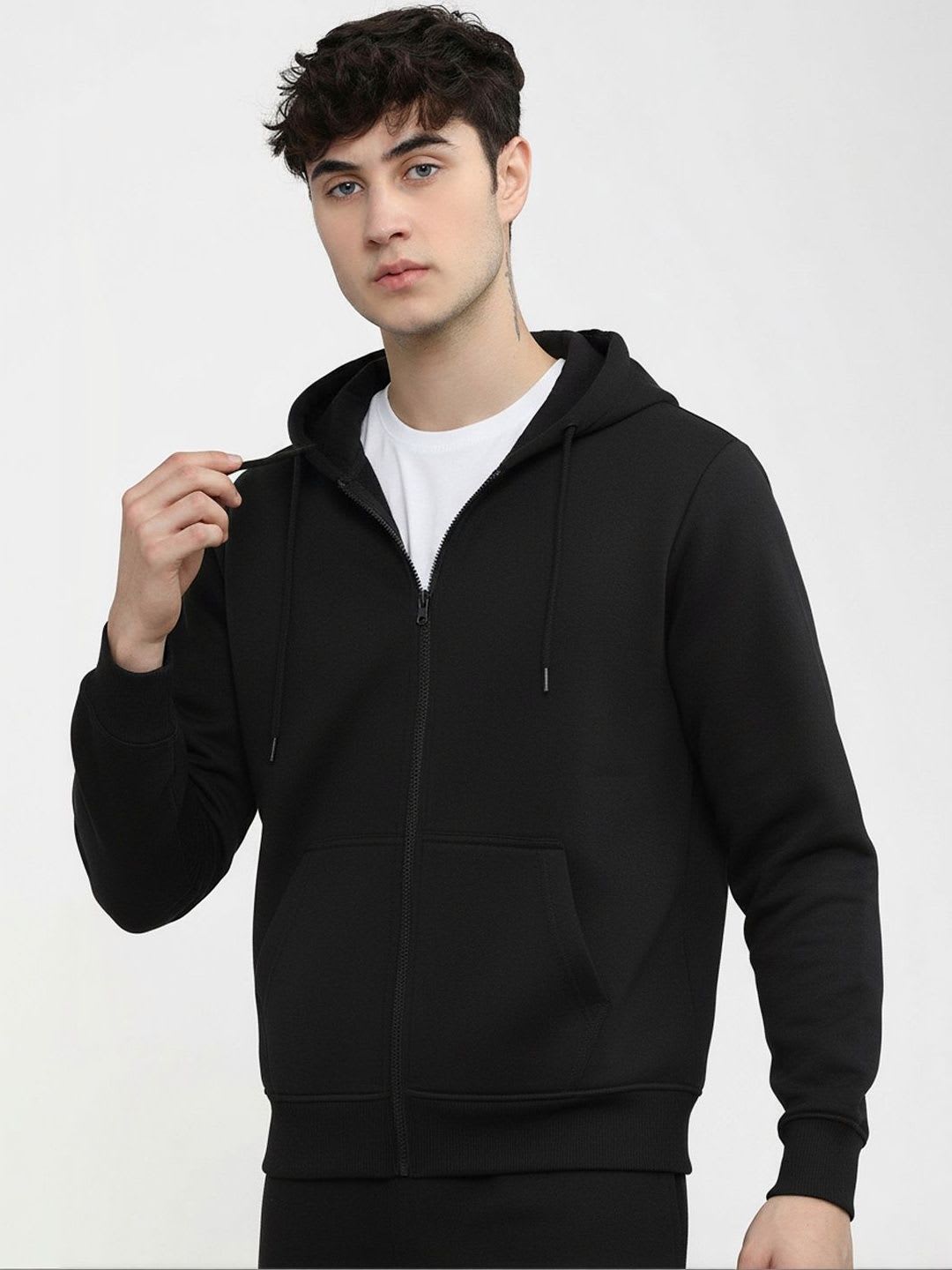 WOOSTRO Men Hooded Sweatshirt - default view