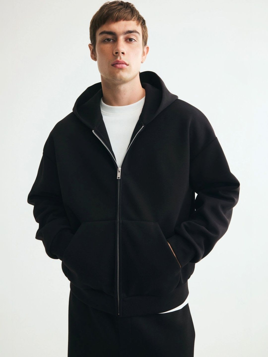 H&M Men Hooded Sweatshirt - back view