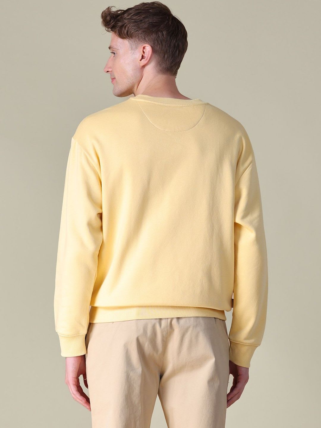 U.S. Polo Assn. Denim Co. Solid Soft Brushed Relaxed Fit Sweatshirt - right view