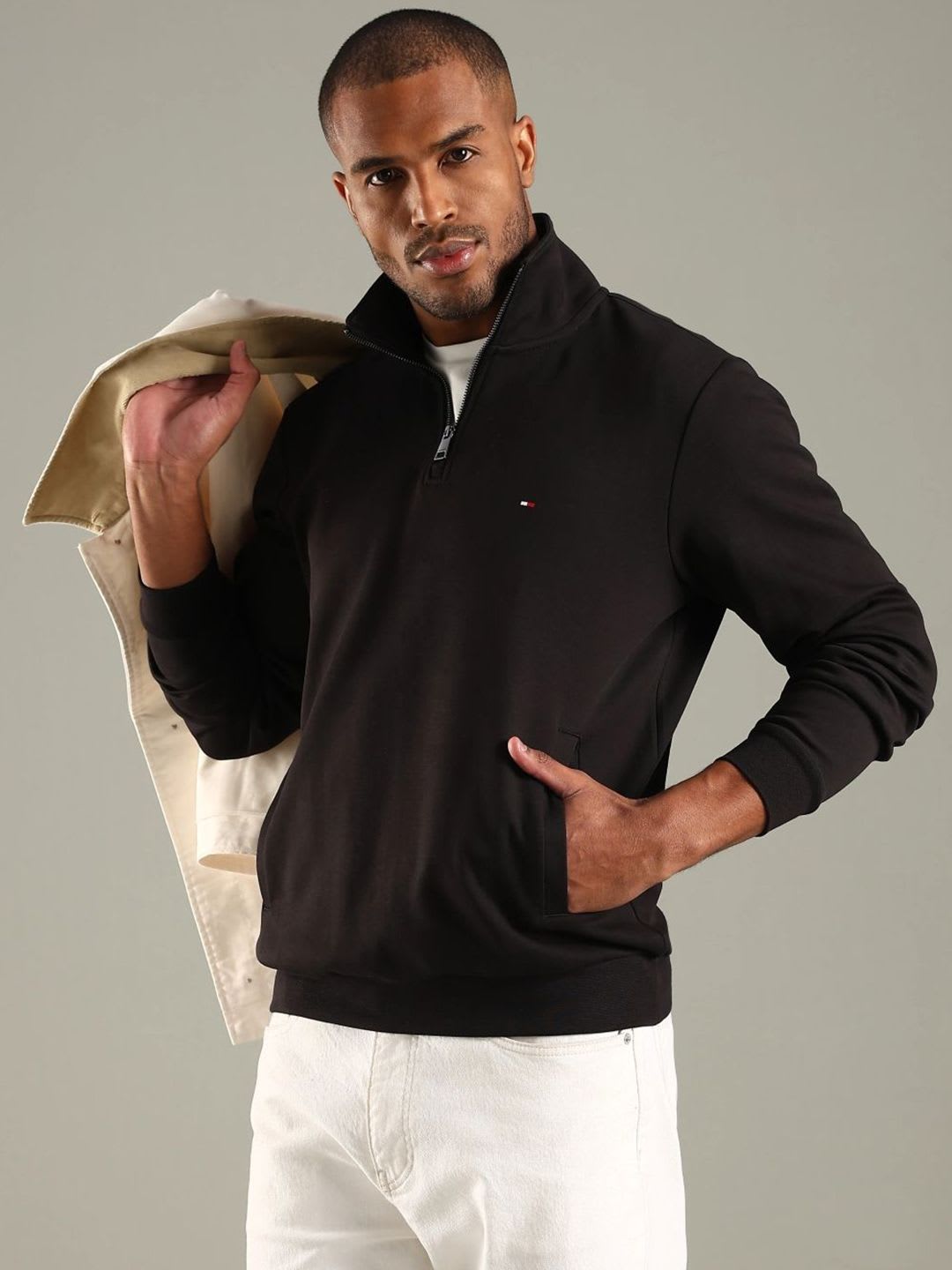 Tommy Hilfiger Men Regular Fit Cotton Sweatshirt - default view