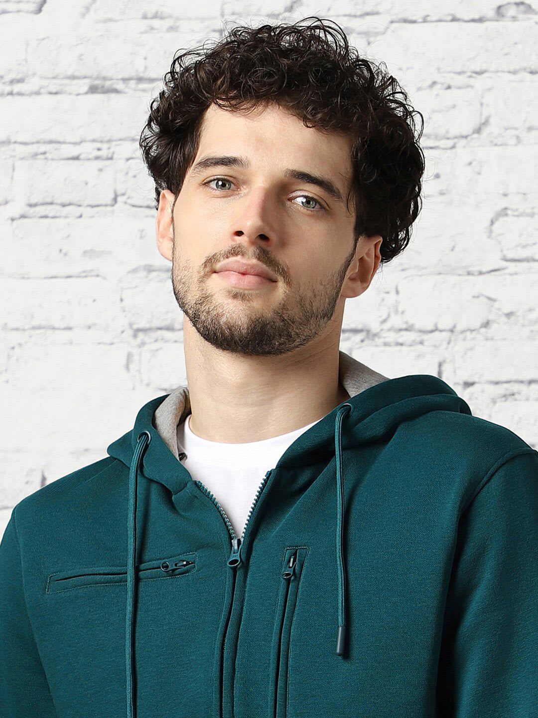 NOBERO Men Multi-feature Travel Hoodie - back view