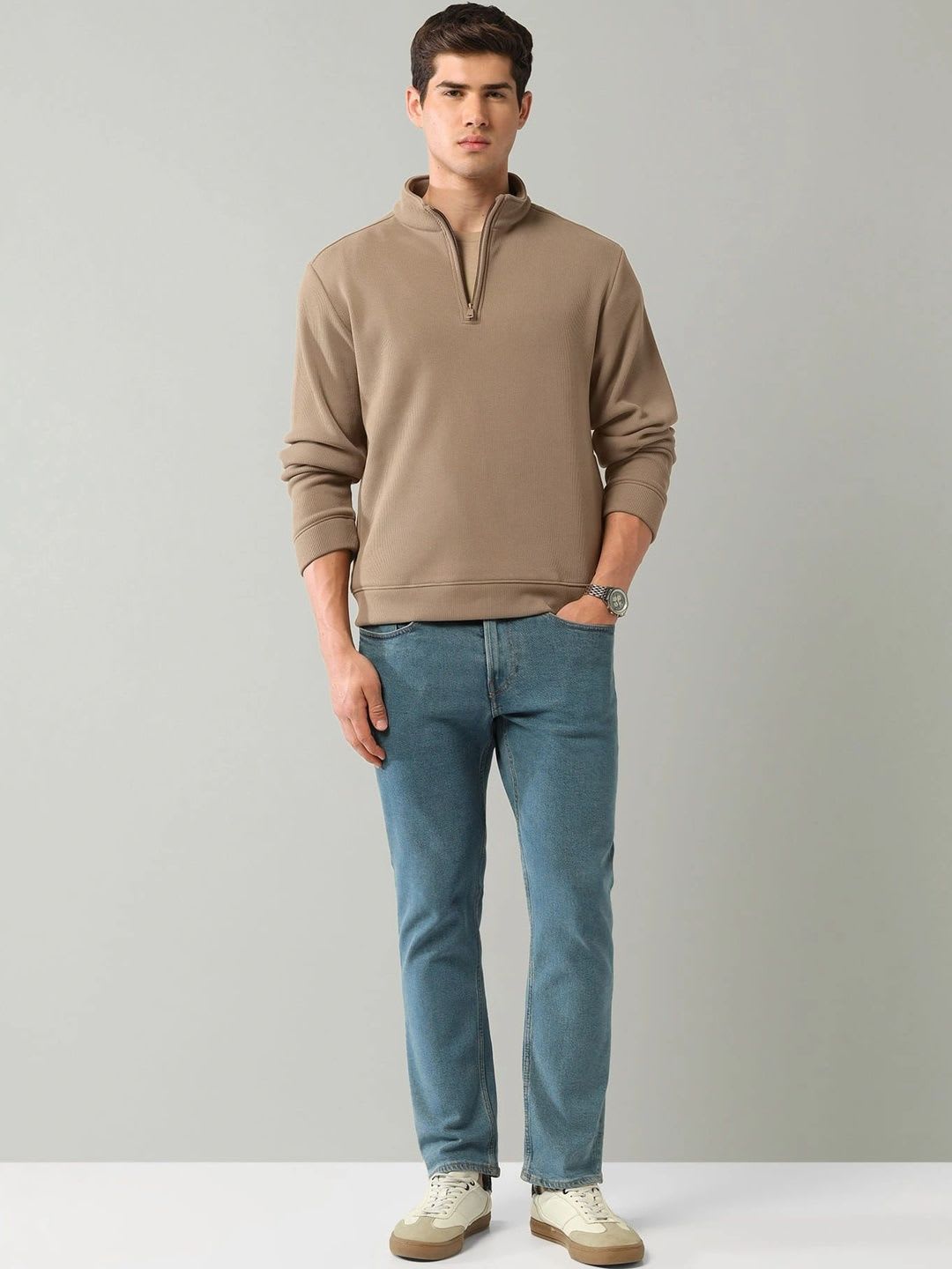 AD By Arvind Men Sweatshirt - back view