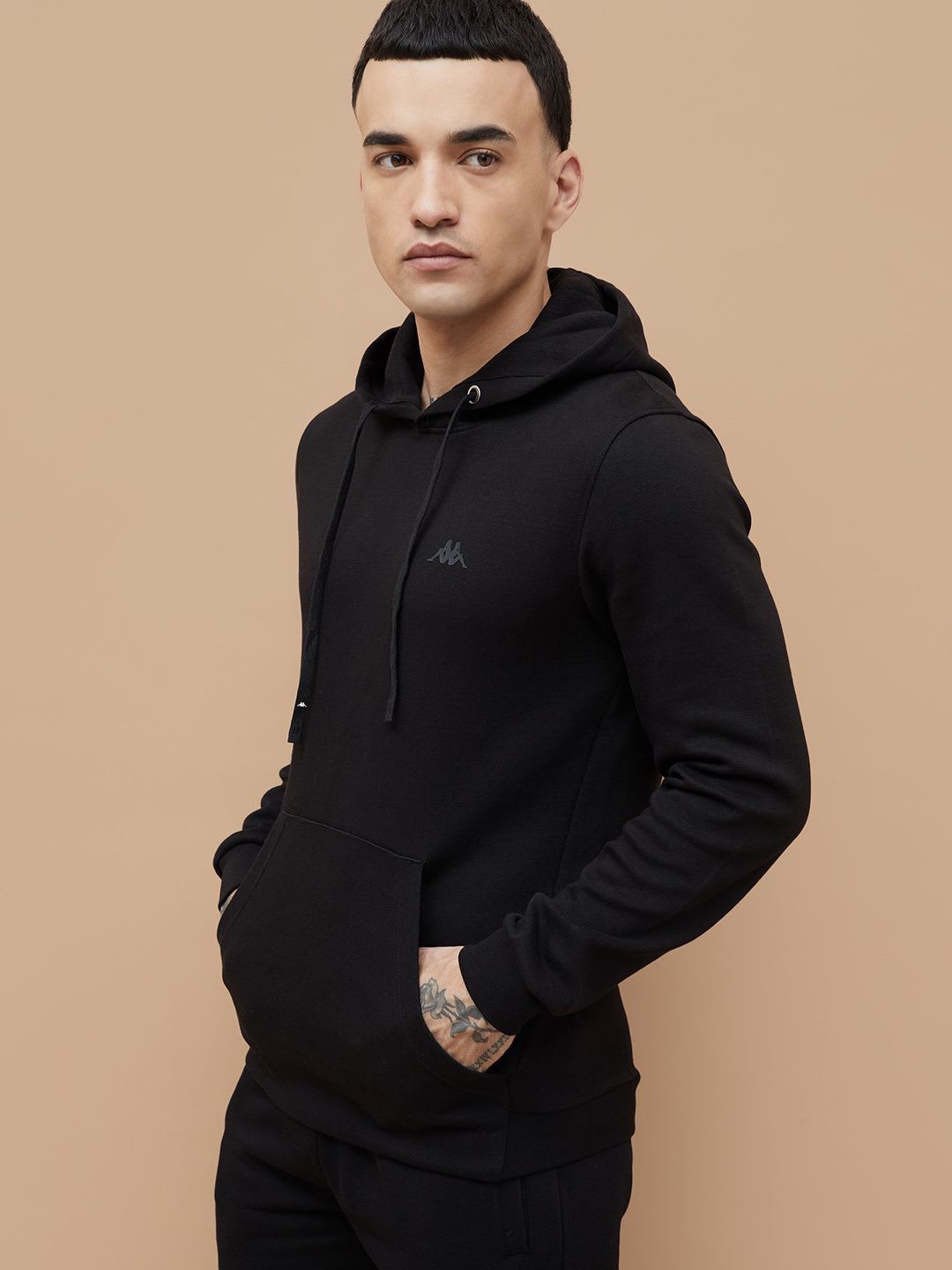 Kappa Men Knitted Hooded Sweatshirt - default view