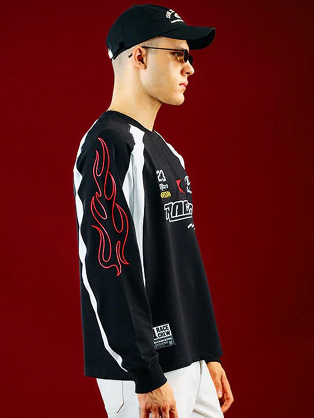 Bonkers Corner Men Nitro Crew Sweatshirt - back view