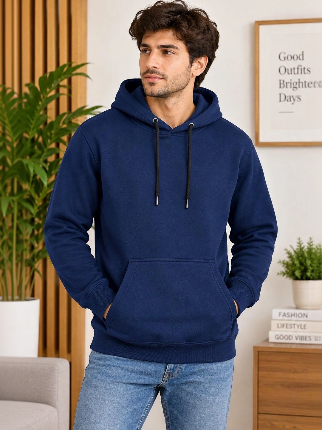 HIRRUX Men Hooded Sweatshirt - default view