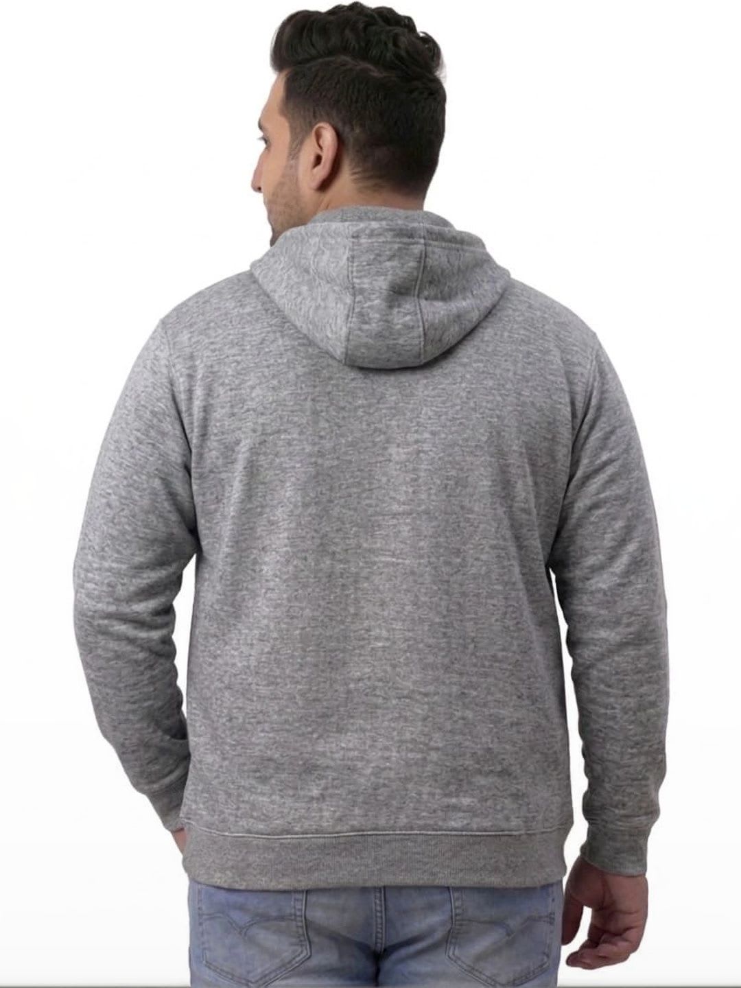West Gate Clothing Men Printed Hooded Sweatshirt - back view