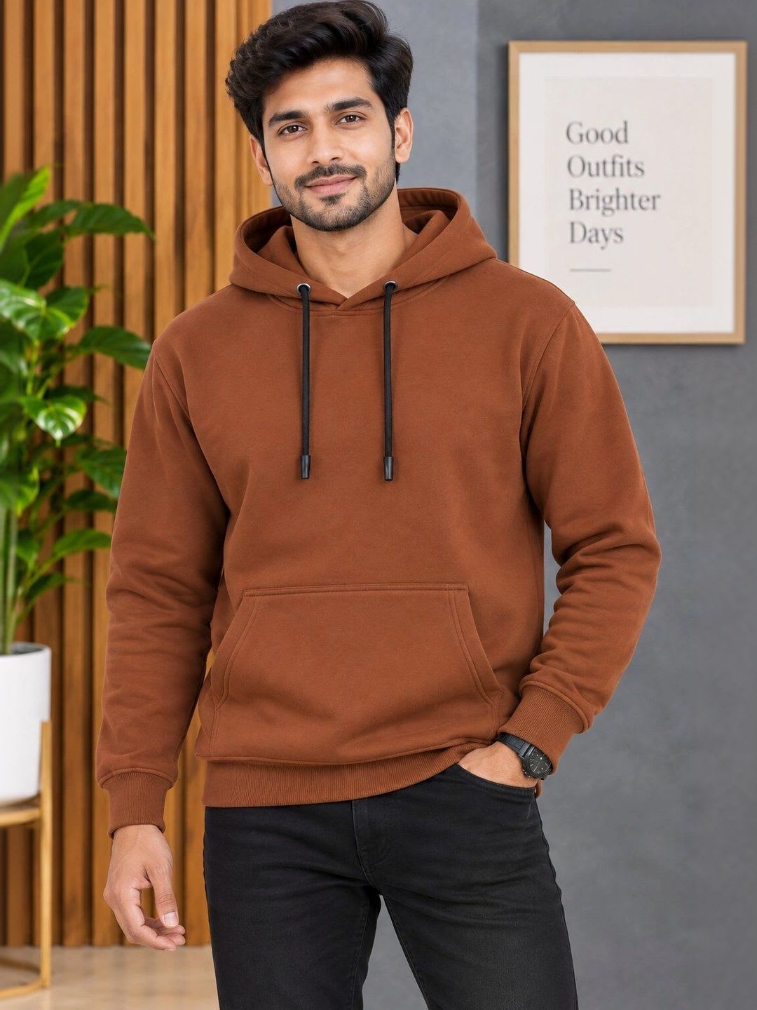HIRRUX Men Hooded Sweatshirt - default view