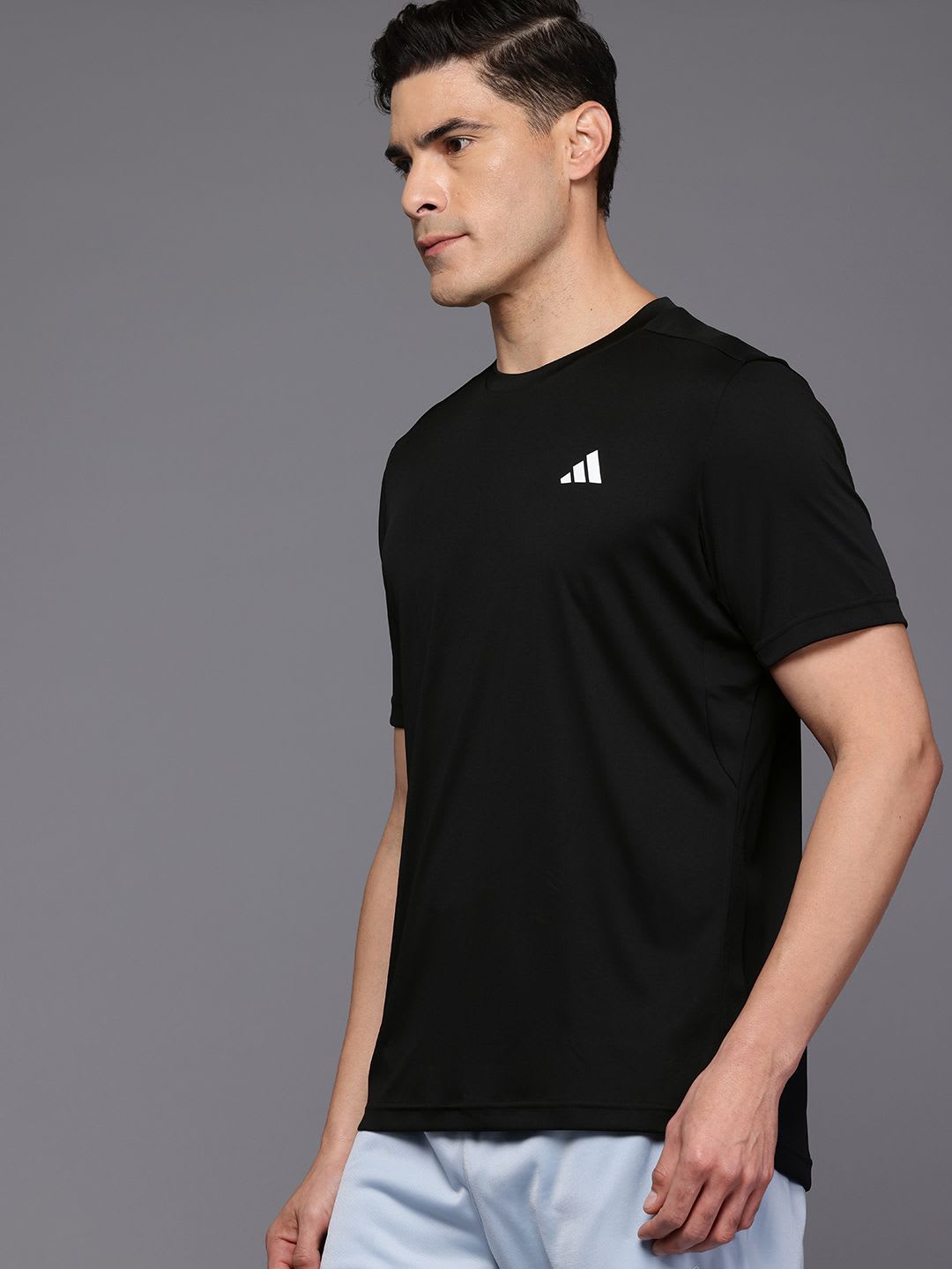 ADIDAS Aeroready 3-Striped Logo T-shirt - right view