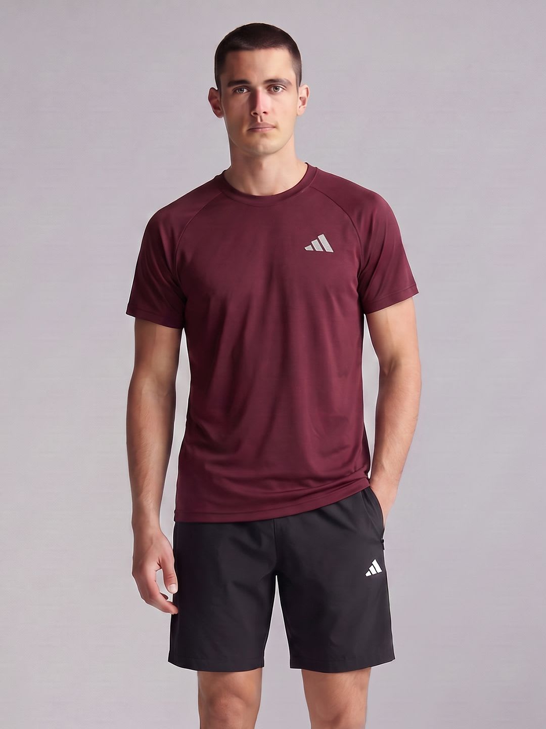 ADIDAS Slim Fit ClimaCool+ T-shirt - default view