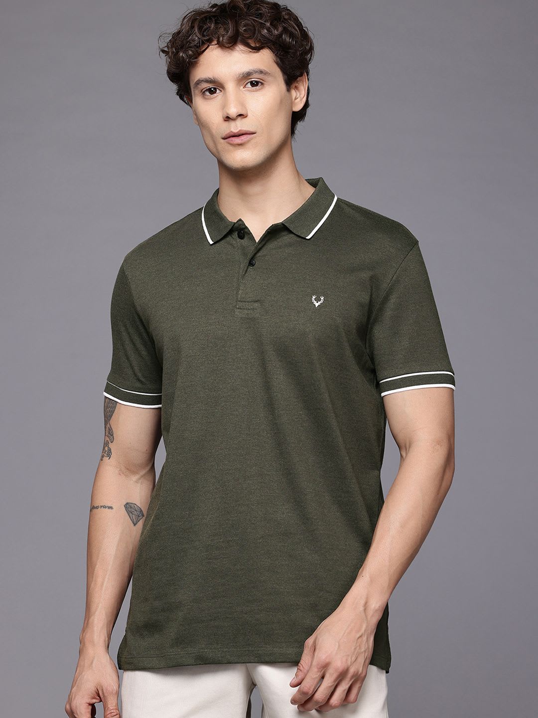 Allen Solly Men Polo Collar T-shirt - default view