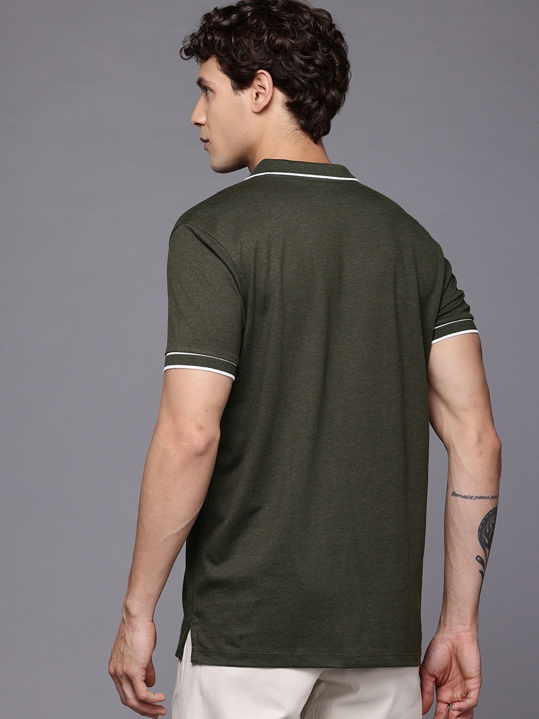 Allen Solly Men Polo Collar T-shirt - right view