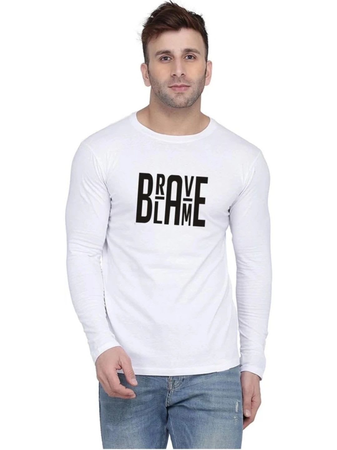 FLORA SHINE Men Typography Printed T-shirt - default view