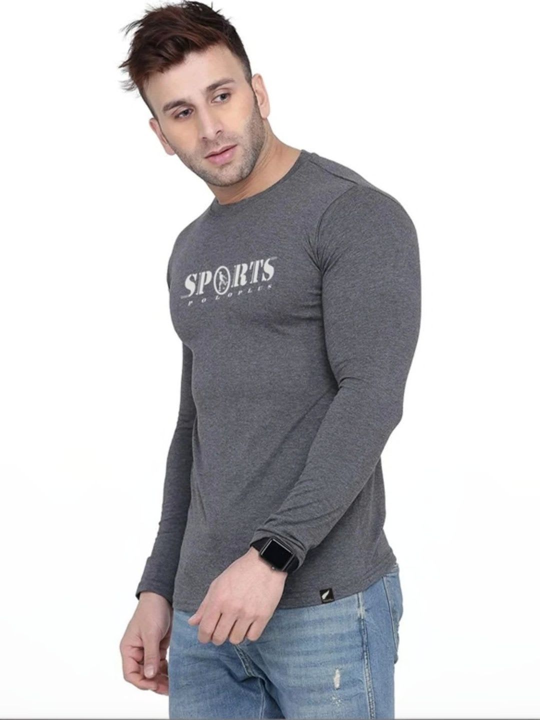 FLORA SHINE Men Typography Printed T-shirt - right view