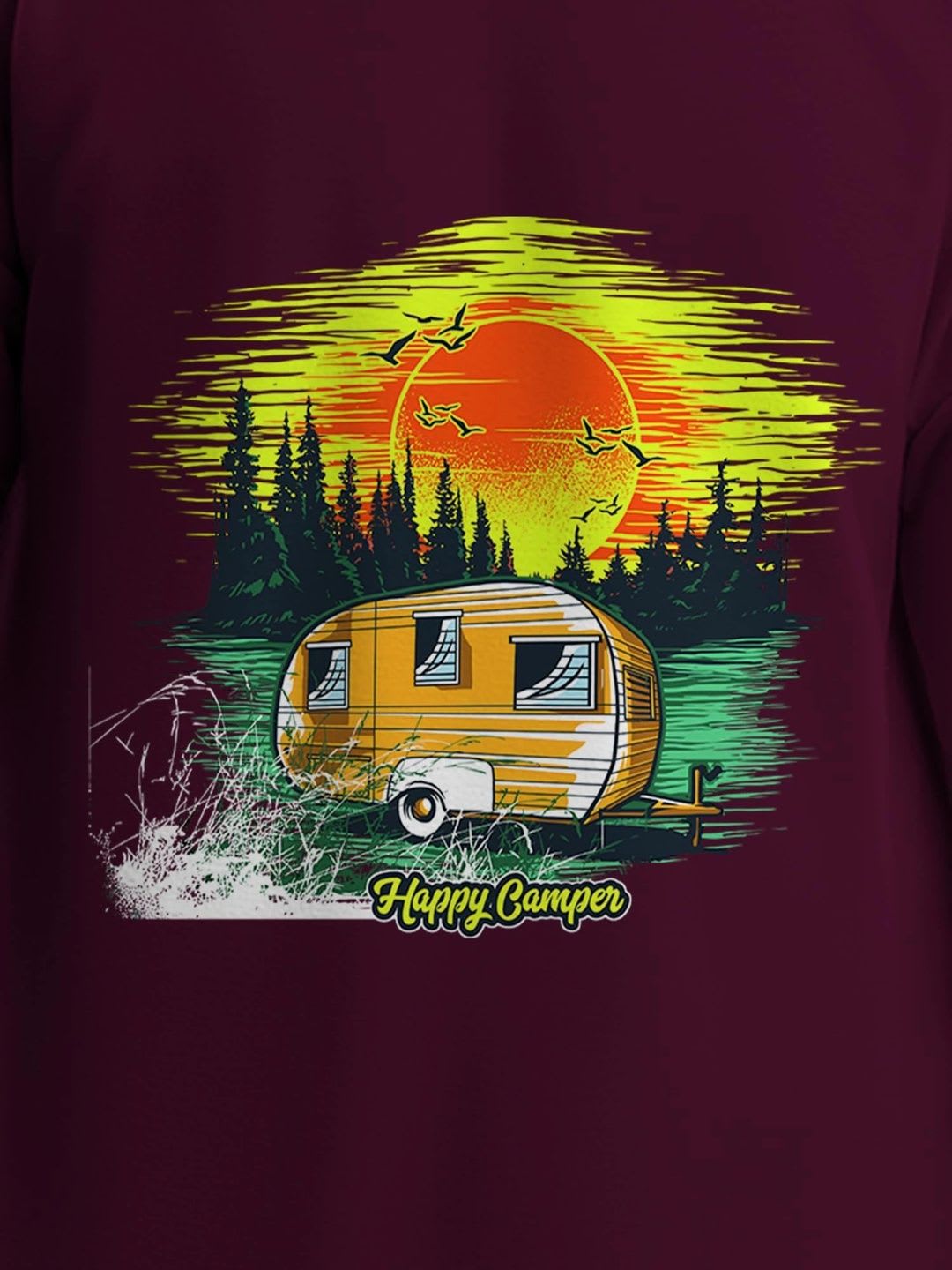 WIEBE Men Printed T-shirt - left view