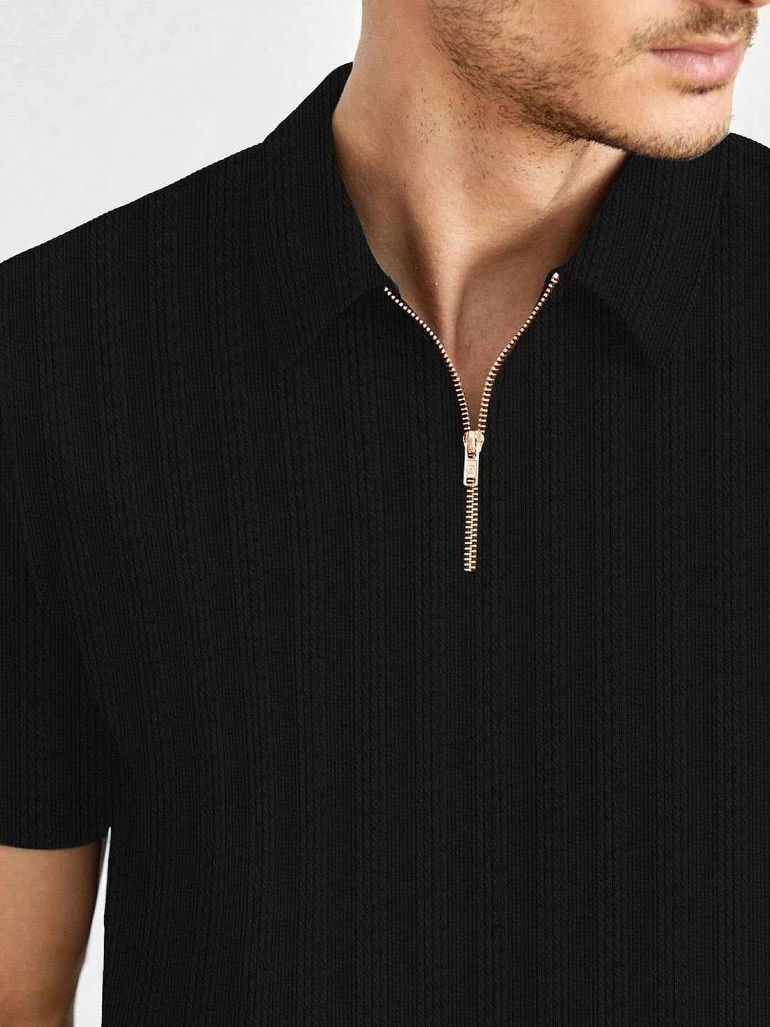 Akraft Men Polo Collar T-shirt - left view