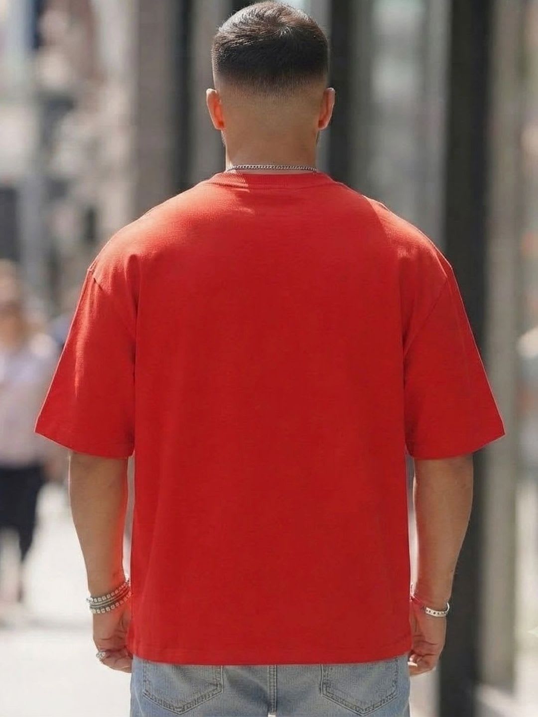 Akraft Men Printed T-shirt - back view