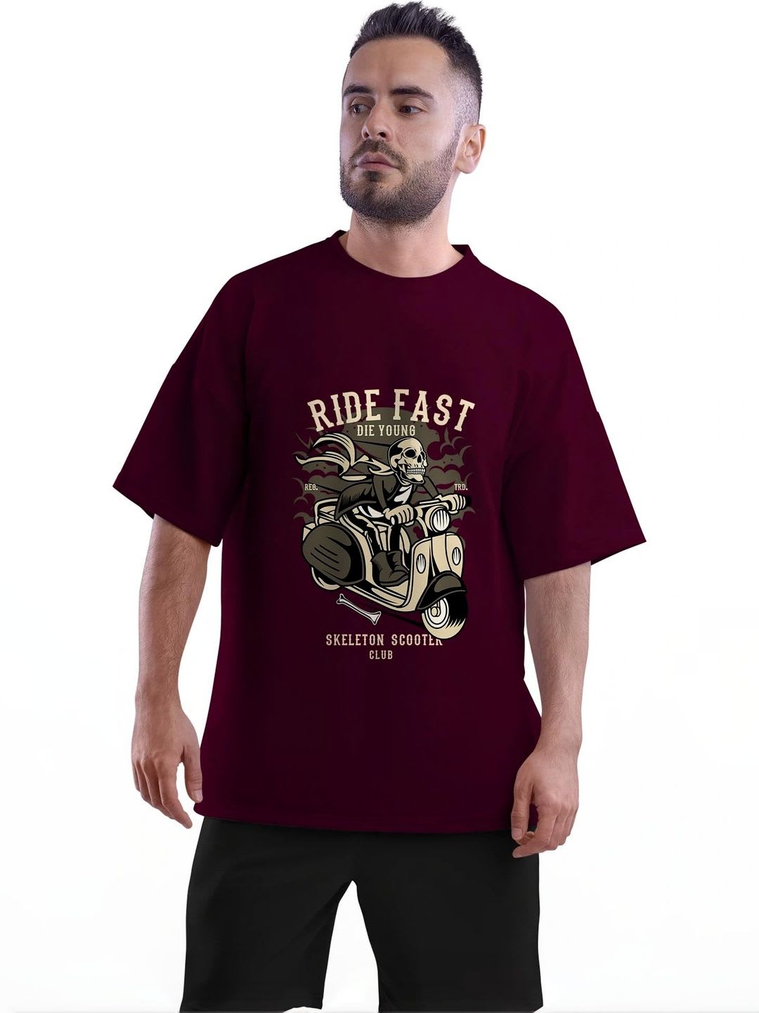 WIEBE Men Printed T-shirt - default view