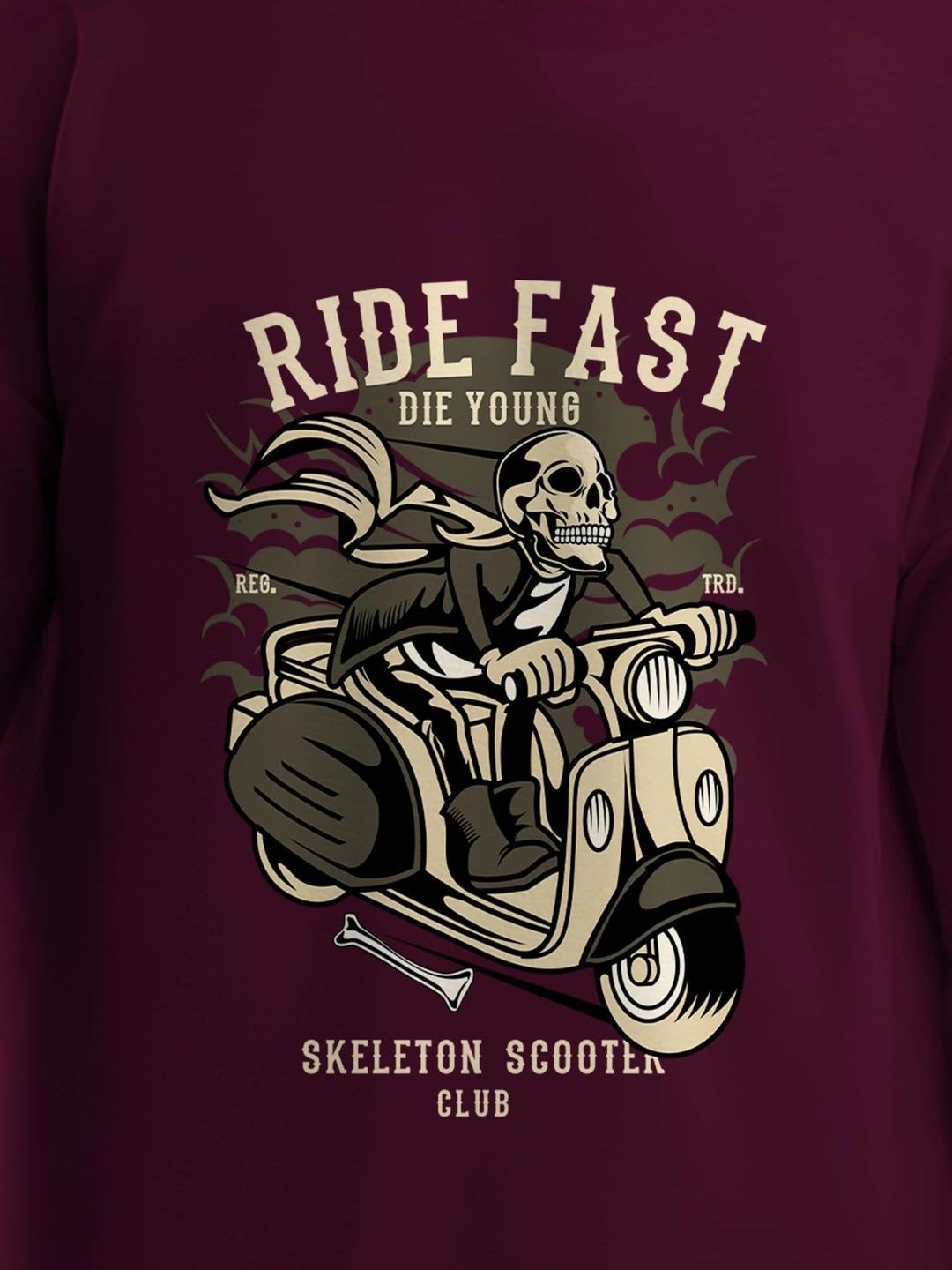 WIEBE Men Printed T-shirt - left view