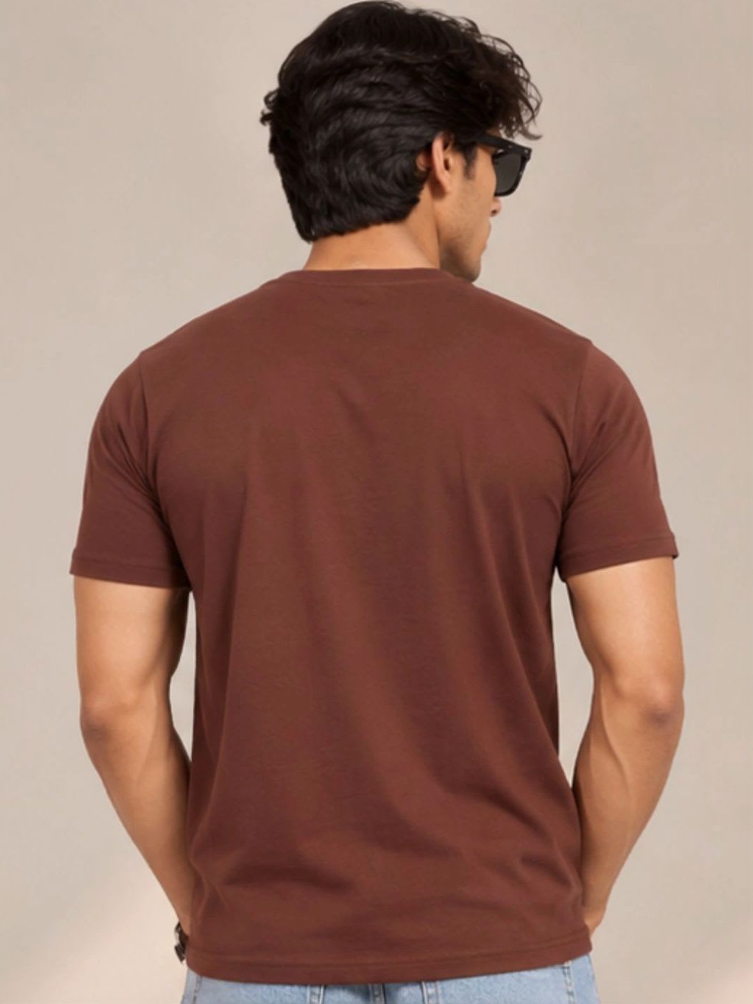YAK YAK Men 2 Printed T-shirt - back view