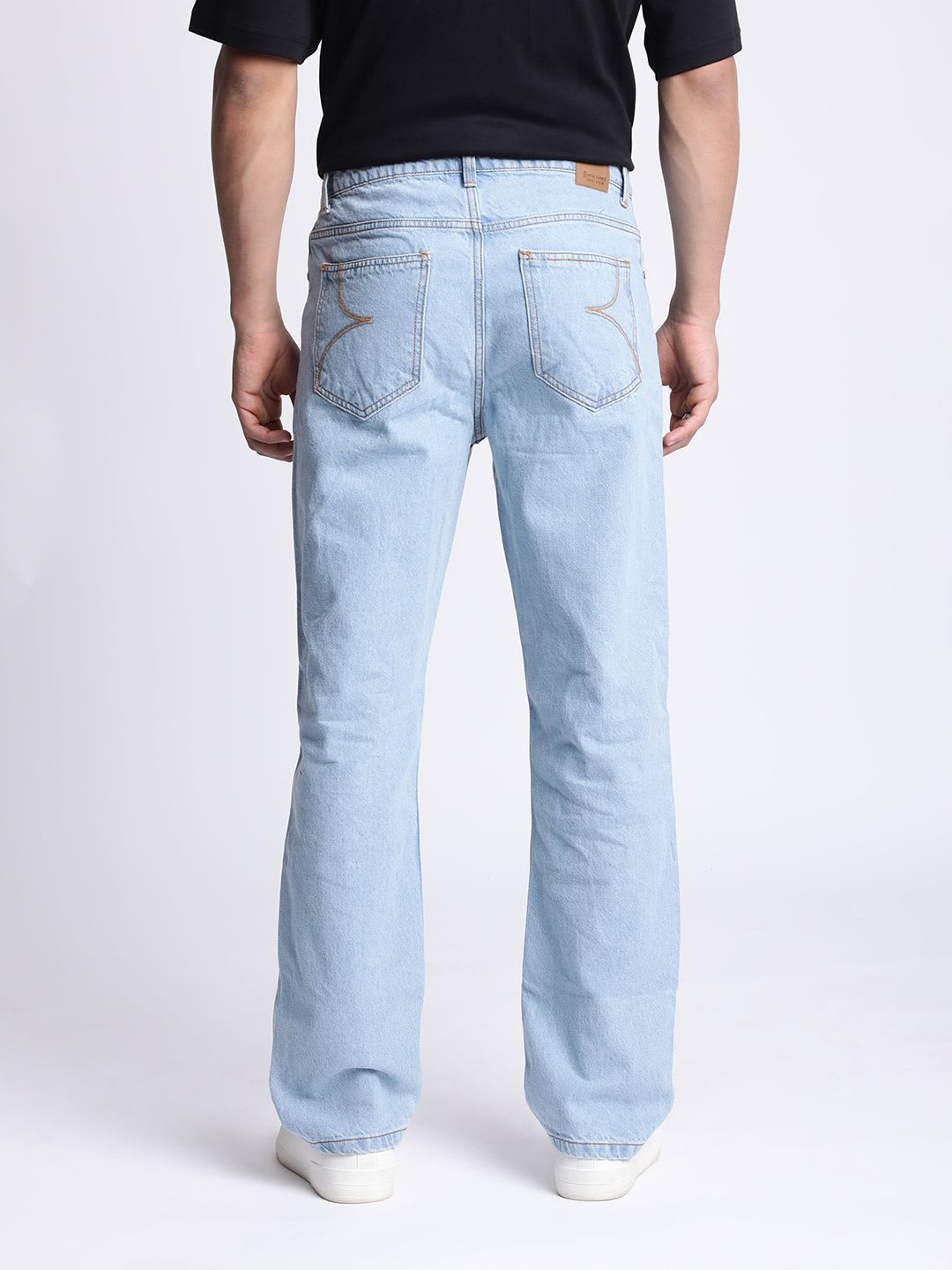 Bene Kleed Men Blue Straight Fit Mid Rise Jeans - left view