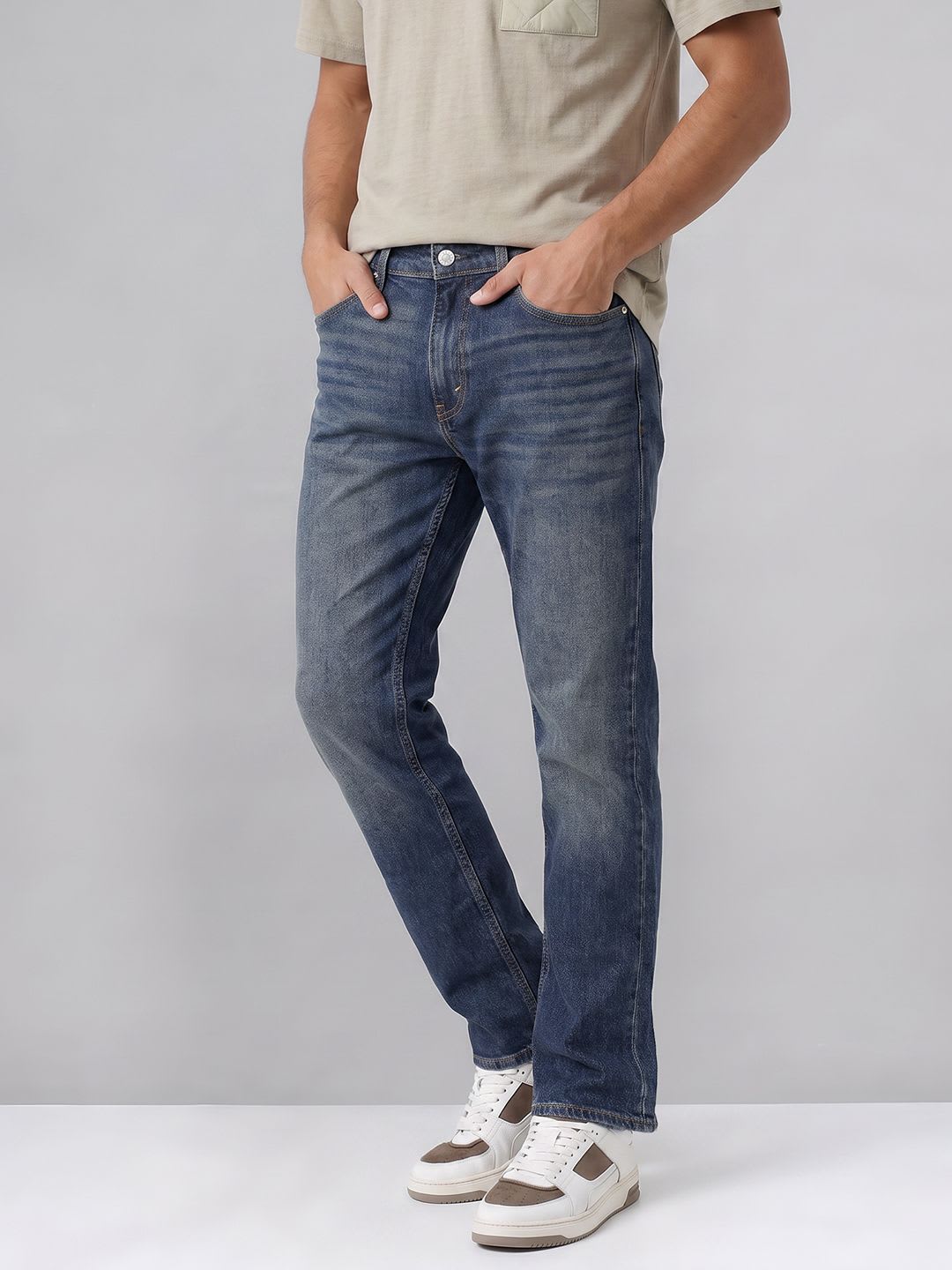Levis Men 541 Athletic Tapered Fit Stretchable Jeans - default view