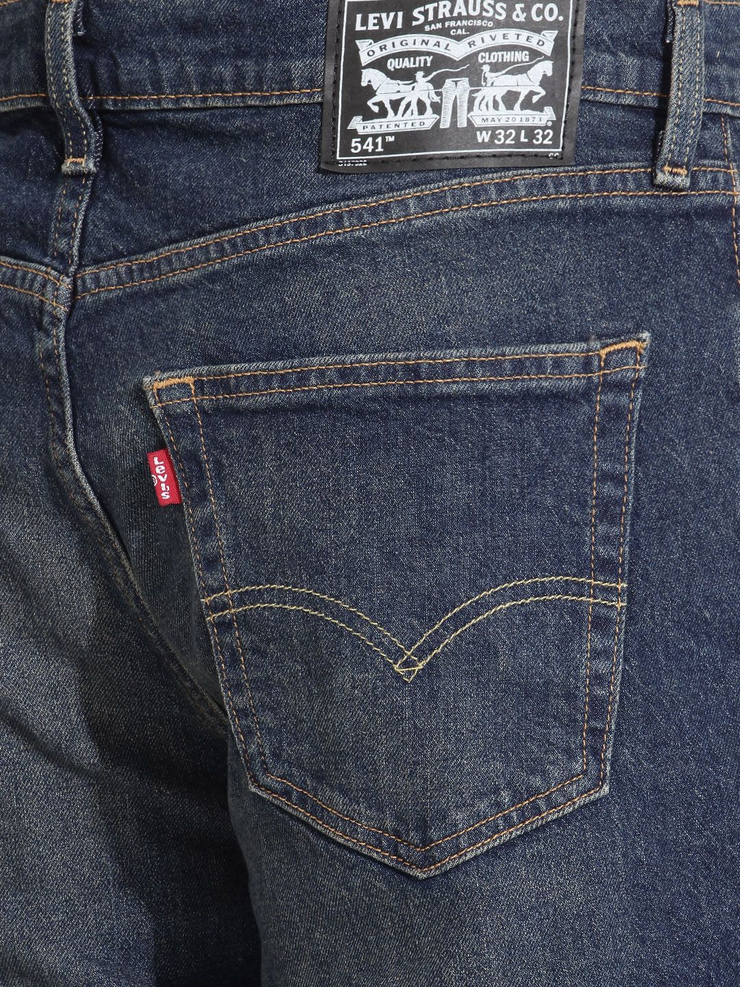 Levis Men 541 Athletic Tapered Fit Stretchable Jeans - left view