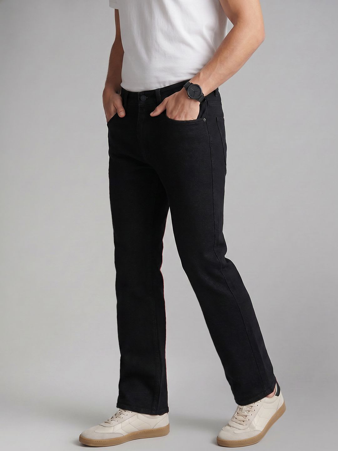 U.S. Polo Assn. Denim Co. Men Connor Bootcut Stretchable Jeans - default view