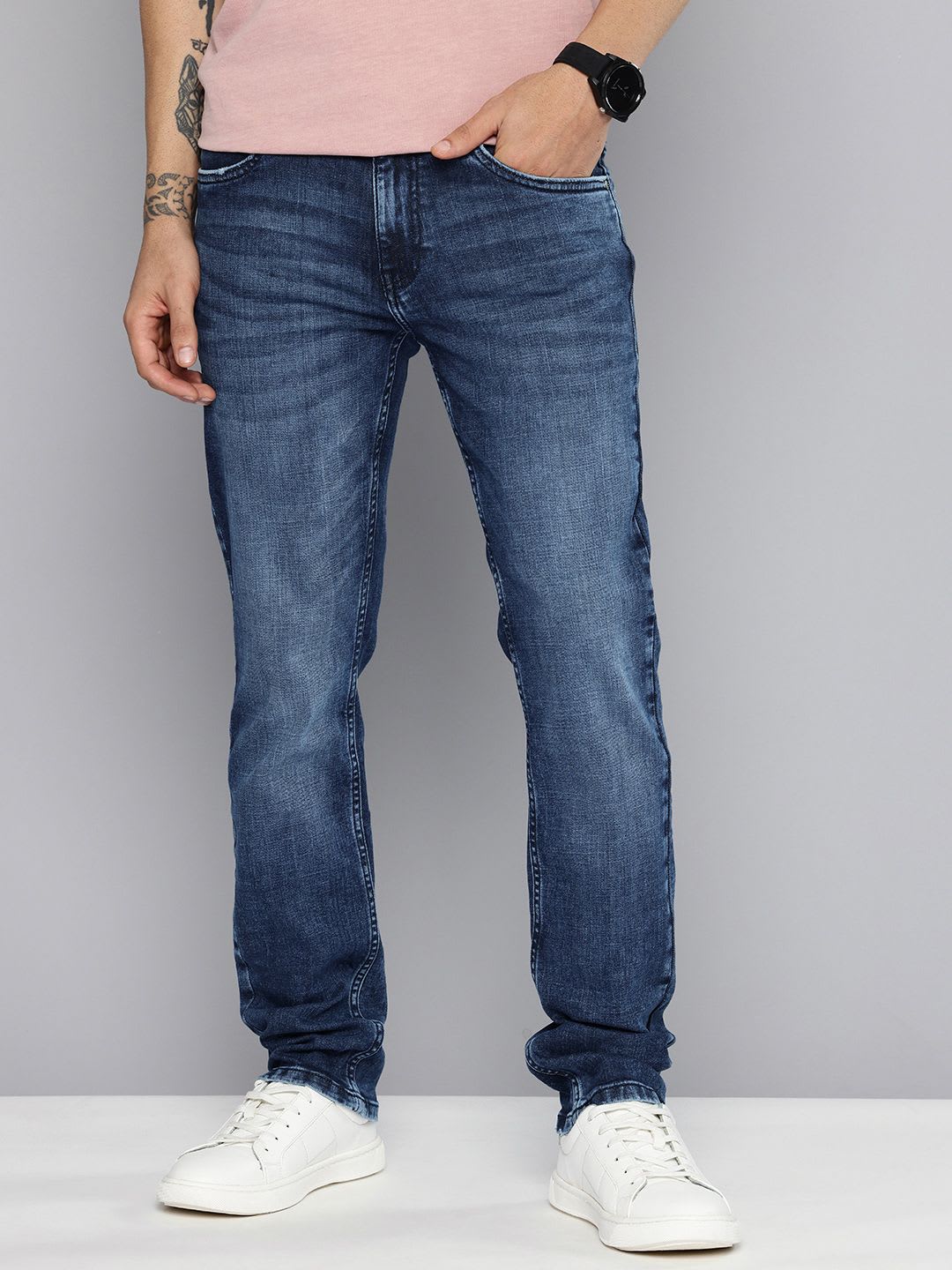 Mufti Men BOM 051 Super Slim Fit Stretchable Jeans - default view