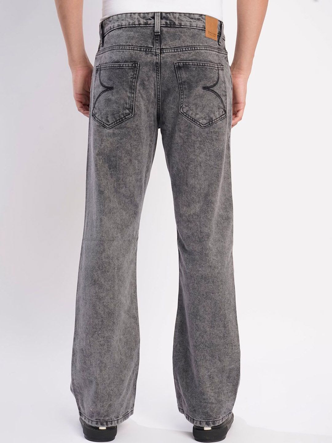 Bene Kleed Grey Light Fade Mid-Rise Bootcut Fit Jeans - right view