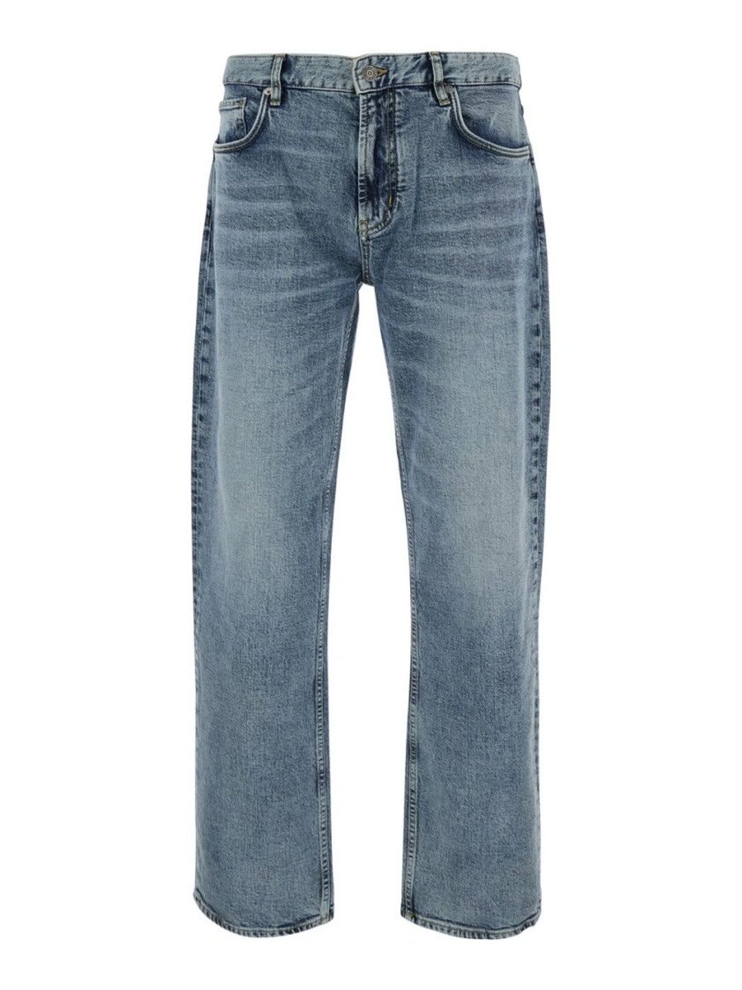 Emporio Armani Men Straight Fit Mid-Rise Jeans - default view