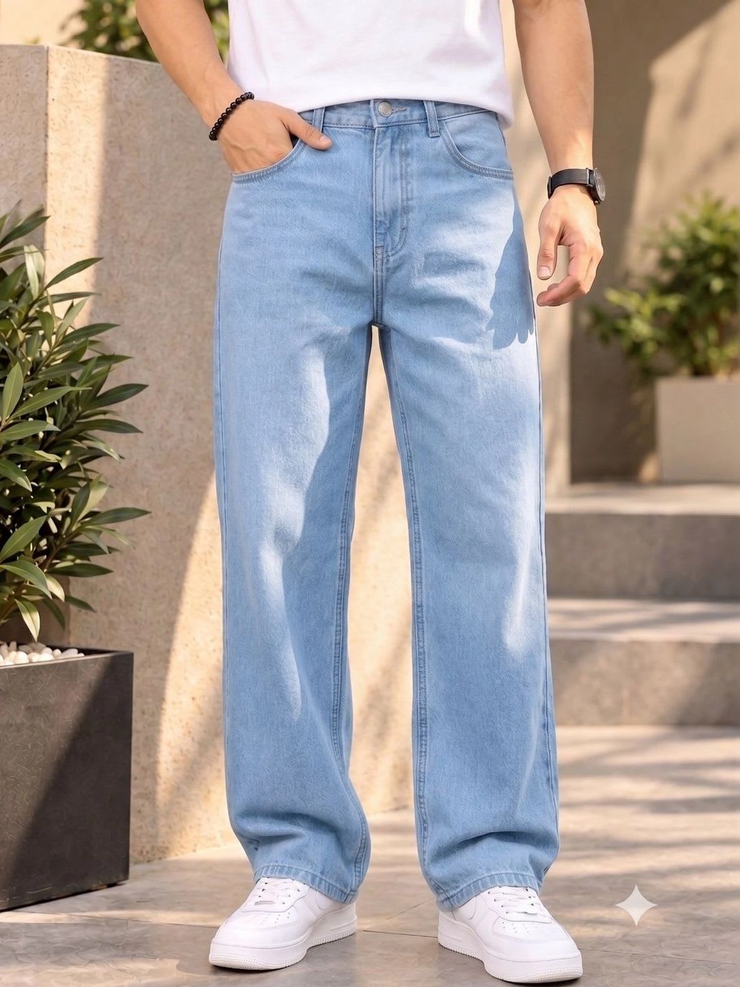BLUVORA Men Mid-Rise Jeans - default view